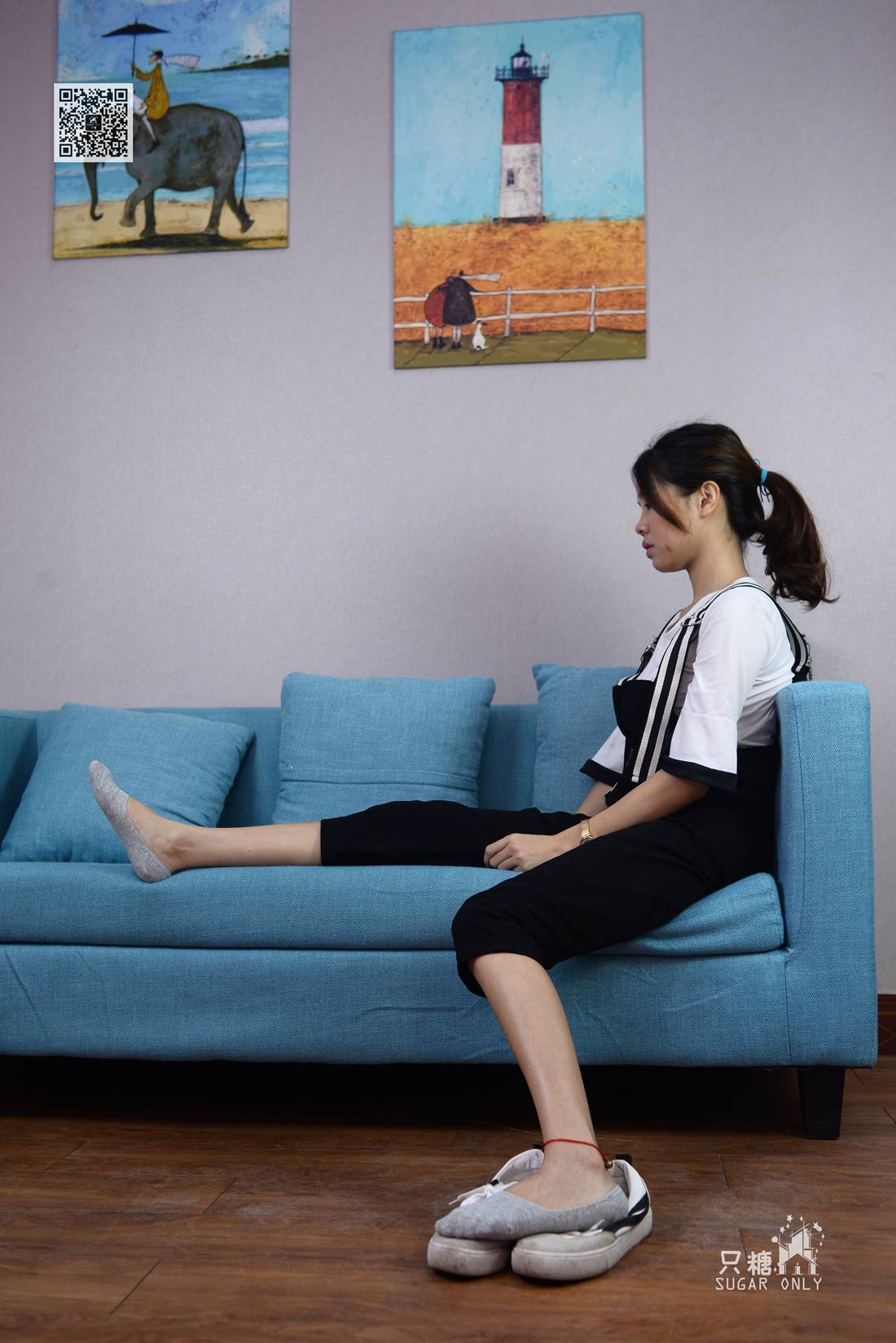 图片[190]-[只糖棉袜] NO.047  安安 红绳与小铃铛 在线浏览 – 速更版-美库