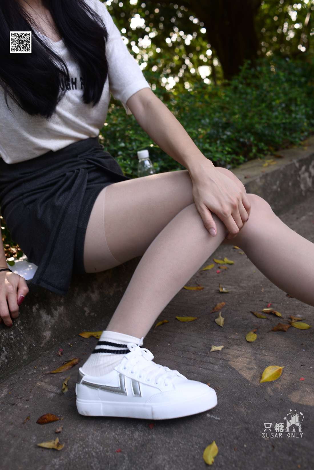 图片[264]-[只糖棉袜] NO.043 文文 包臀裙肉丝棉袜小白鞋 在线浏览 – 速更版-美库