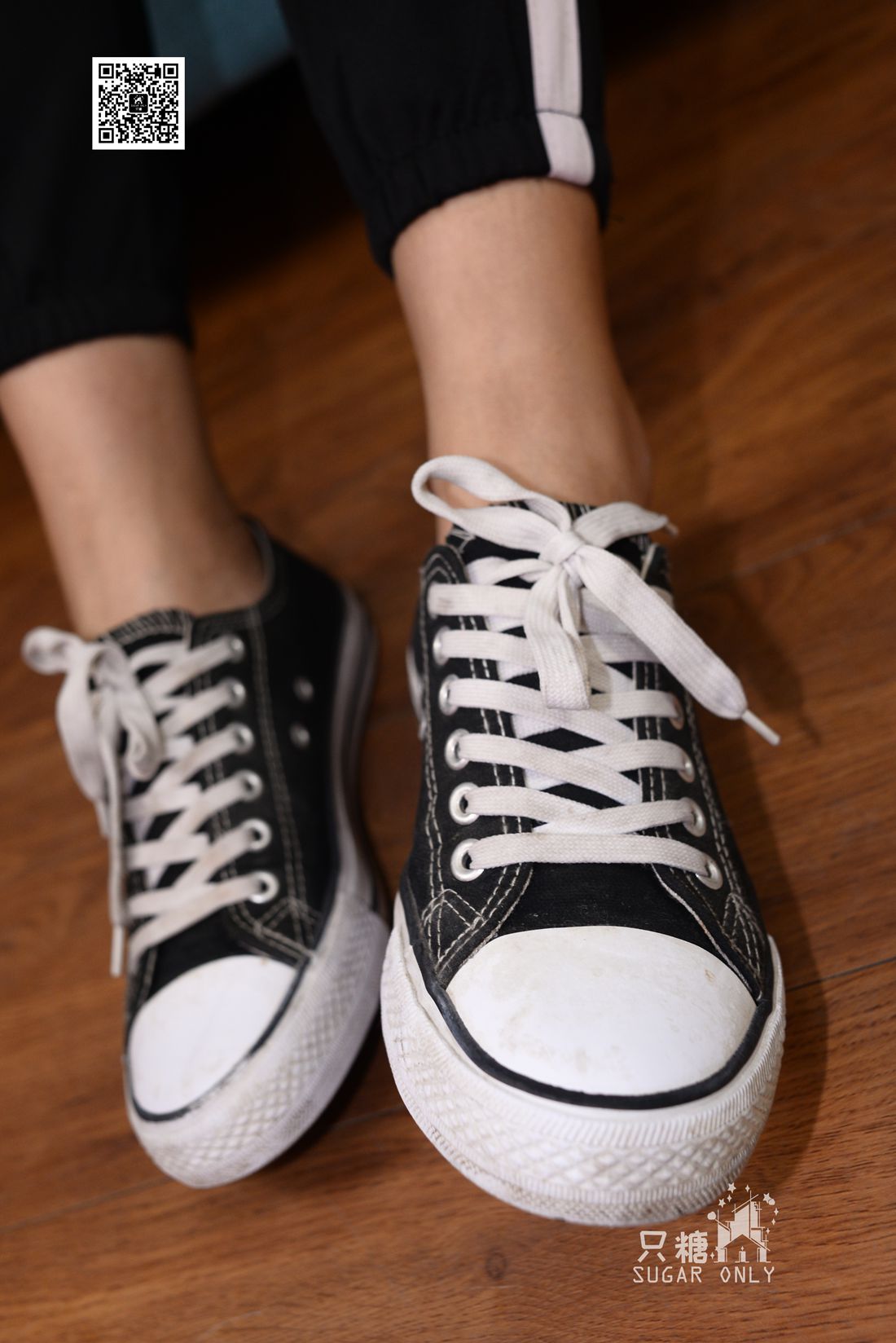 图片[101]-[只糖棉袜] NO.050 帆布鞋配黑色运动裤 在线浏览 – 速更版-美库