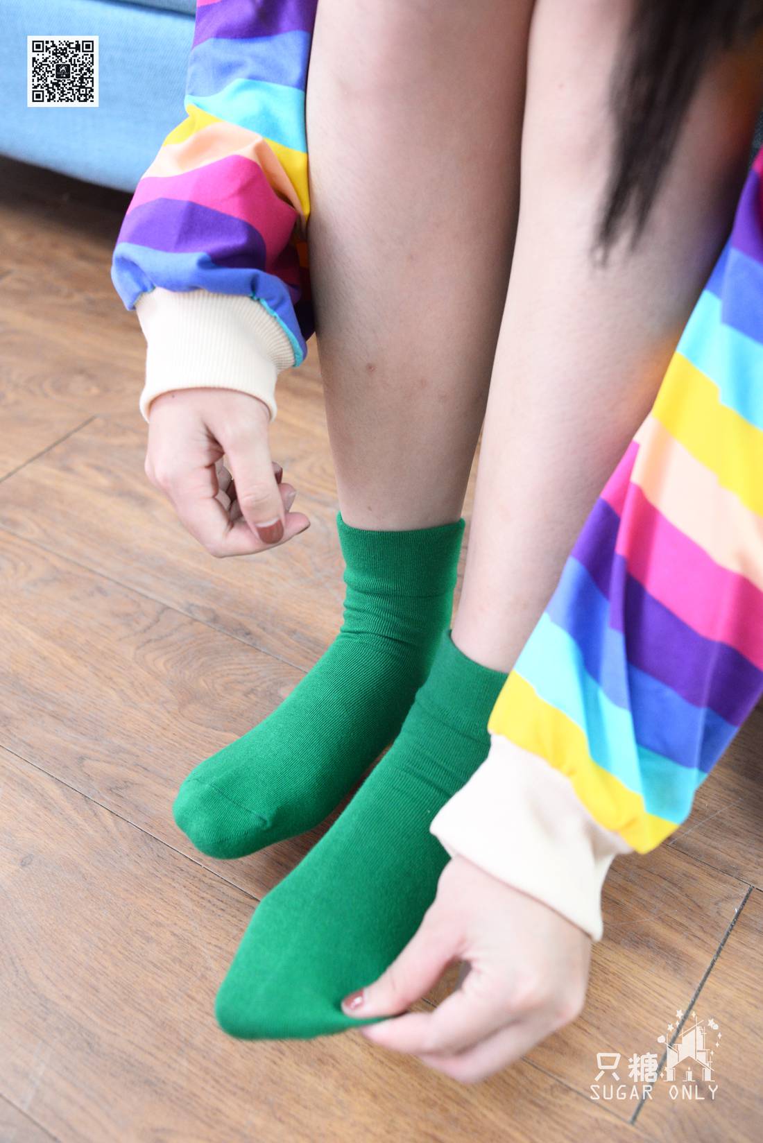 图片[26]-[只糖棉袜] NO.045 野鹿 彩虹糖给我一颗好不好 在线浏览 – 速更版-美库