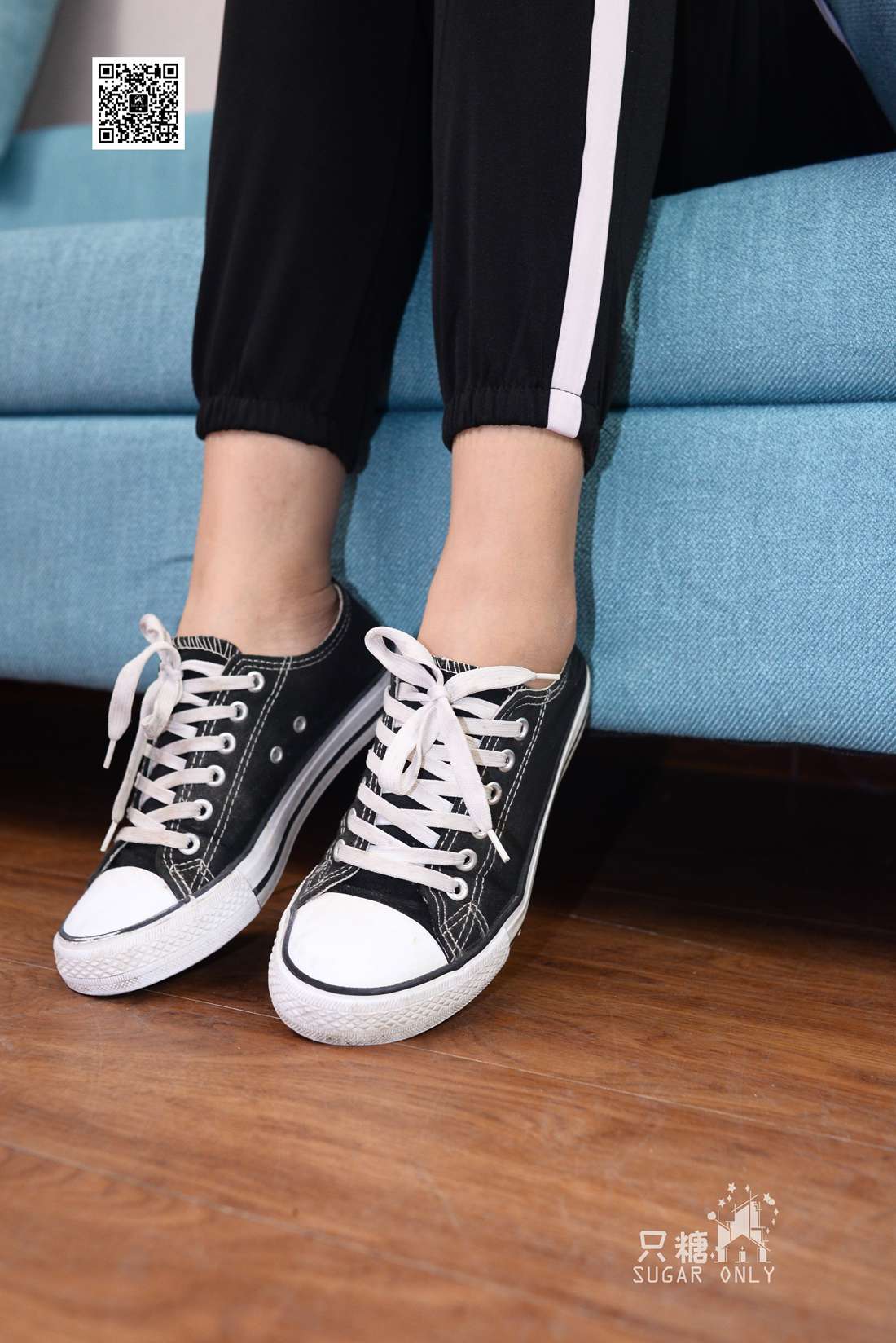 图片[95]-[只糖棉袜] NO.050 帆布鞋配黑色运动裤 在线浏览 – 速更版-美库