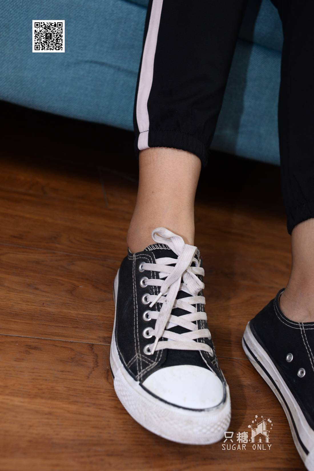 图片[62]-[只糖棉袜] NO.050 帆布鞋配黑色运动裤 在线浏览 – 速更版-美库