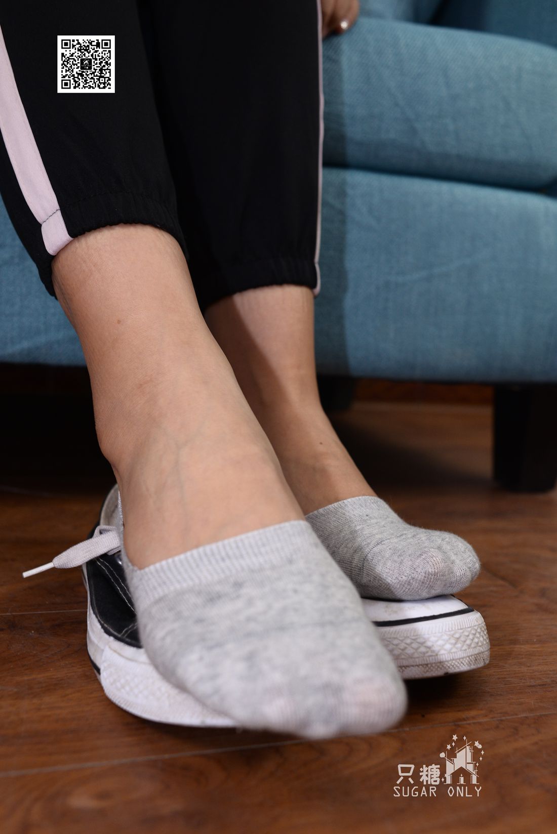 图片[111]-[只糖棉袜] NO.050 帆布鞋配黑色运动裤 在线浏览 – 速更版-美库