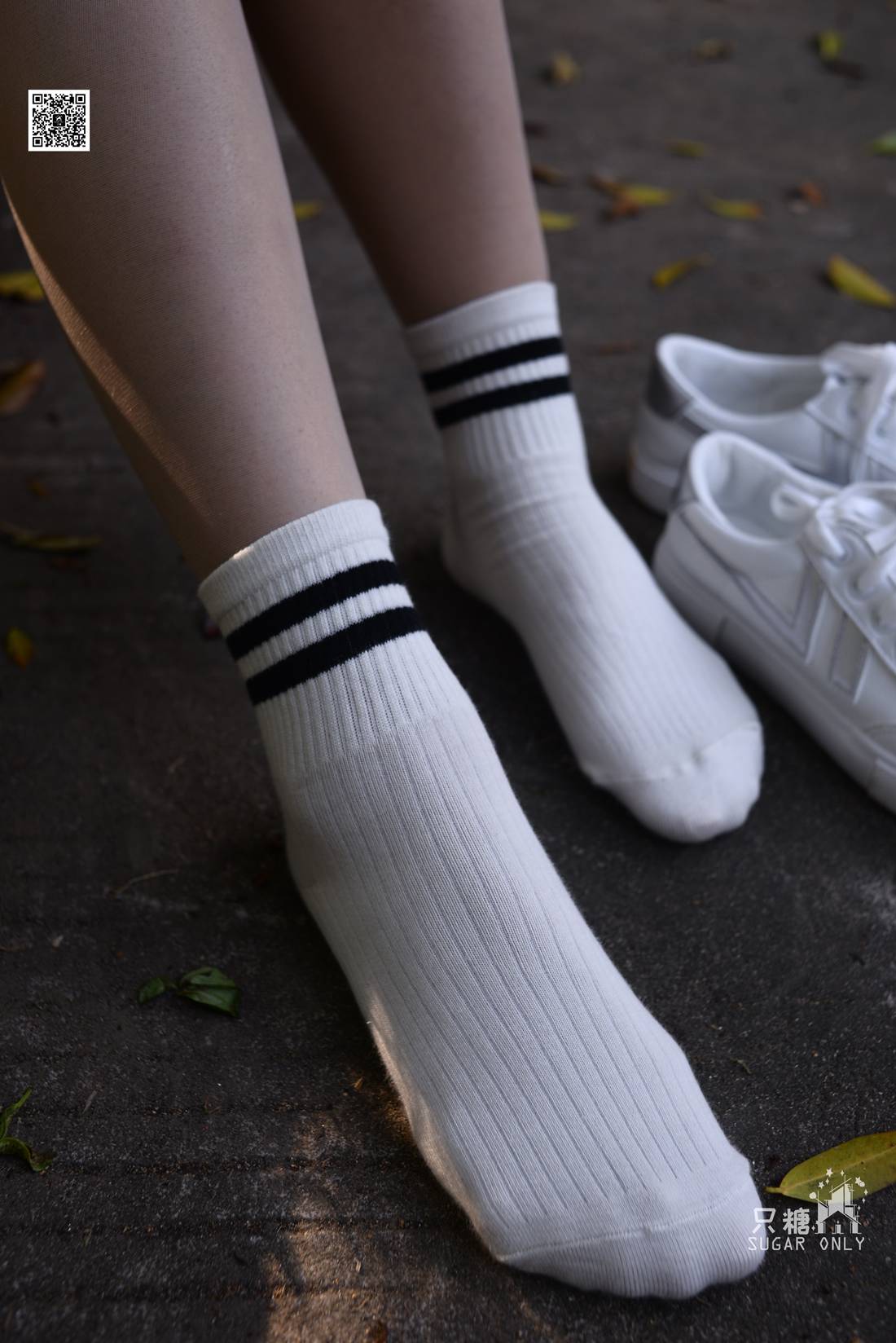图片[66]-[只糖棉袜] NO.043 文文 包臀裙肉丝棉袜小白鞋 在线浏览 – 速更版-美库