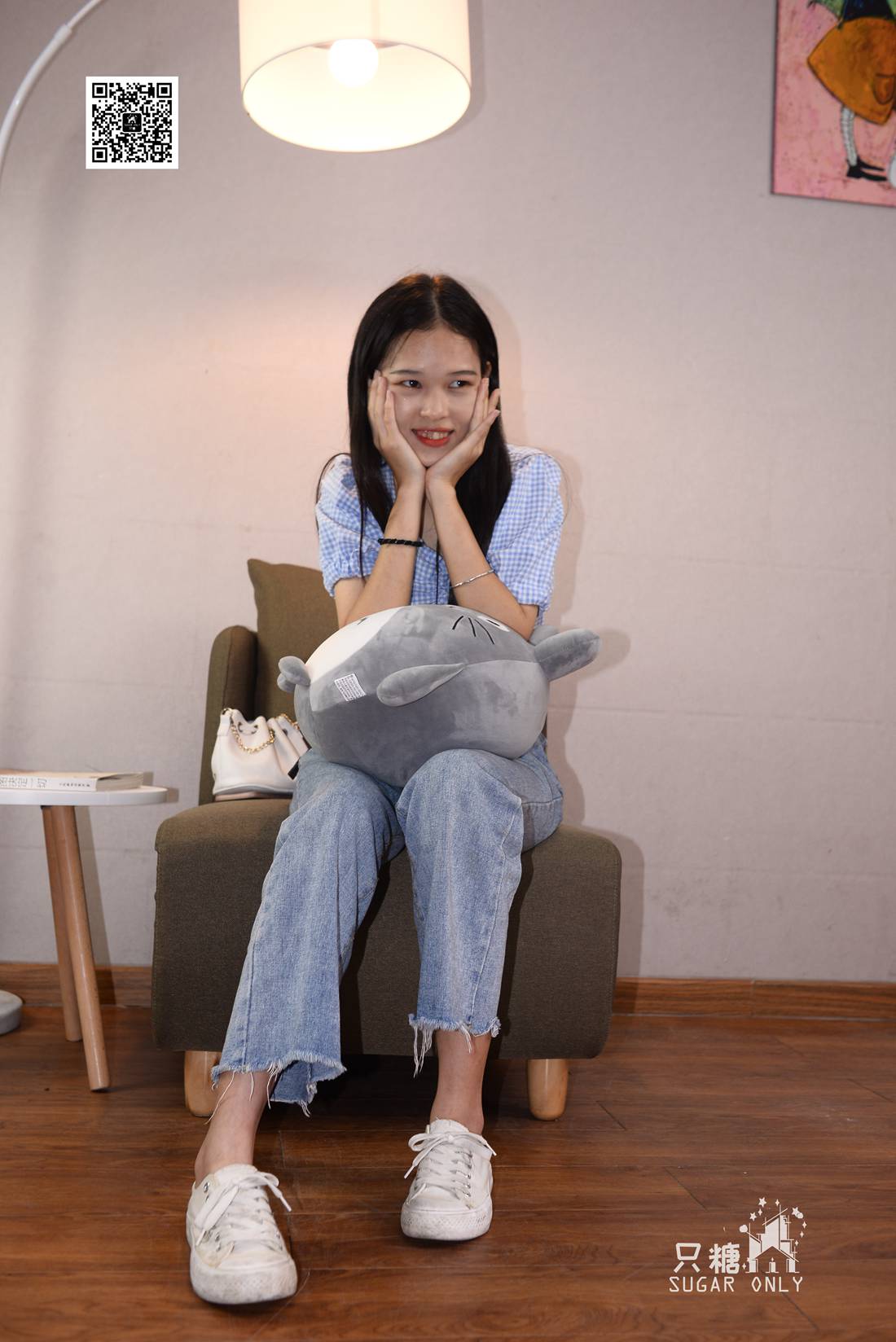 图片[184]-[只糖棉袜] NO.049 小白鞋里的一抹红 在线浏览 – 速更版-美库