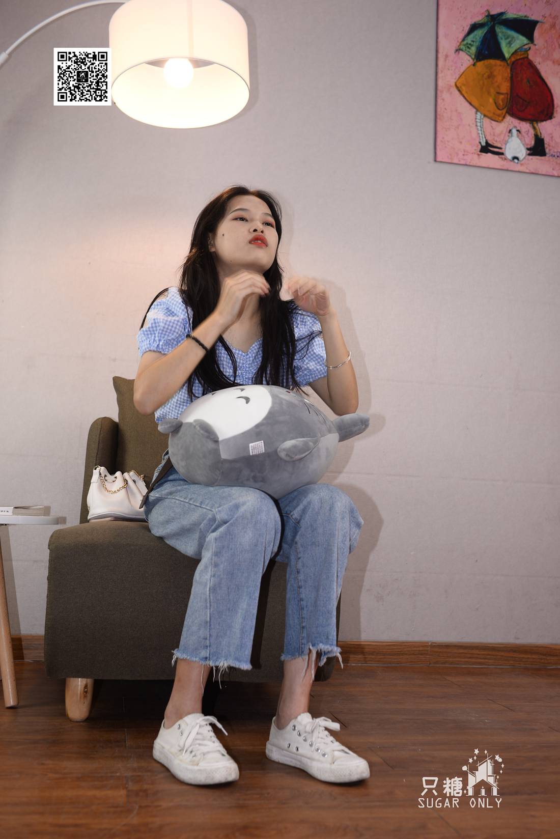 图片[40]-[只糖棉袜] NO.049 小白鞋里的一抹红 在线浏览 – 速更版-美库