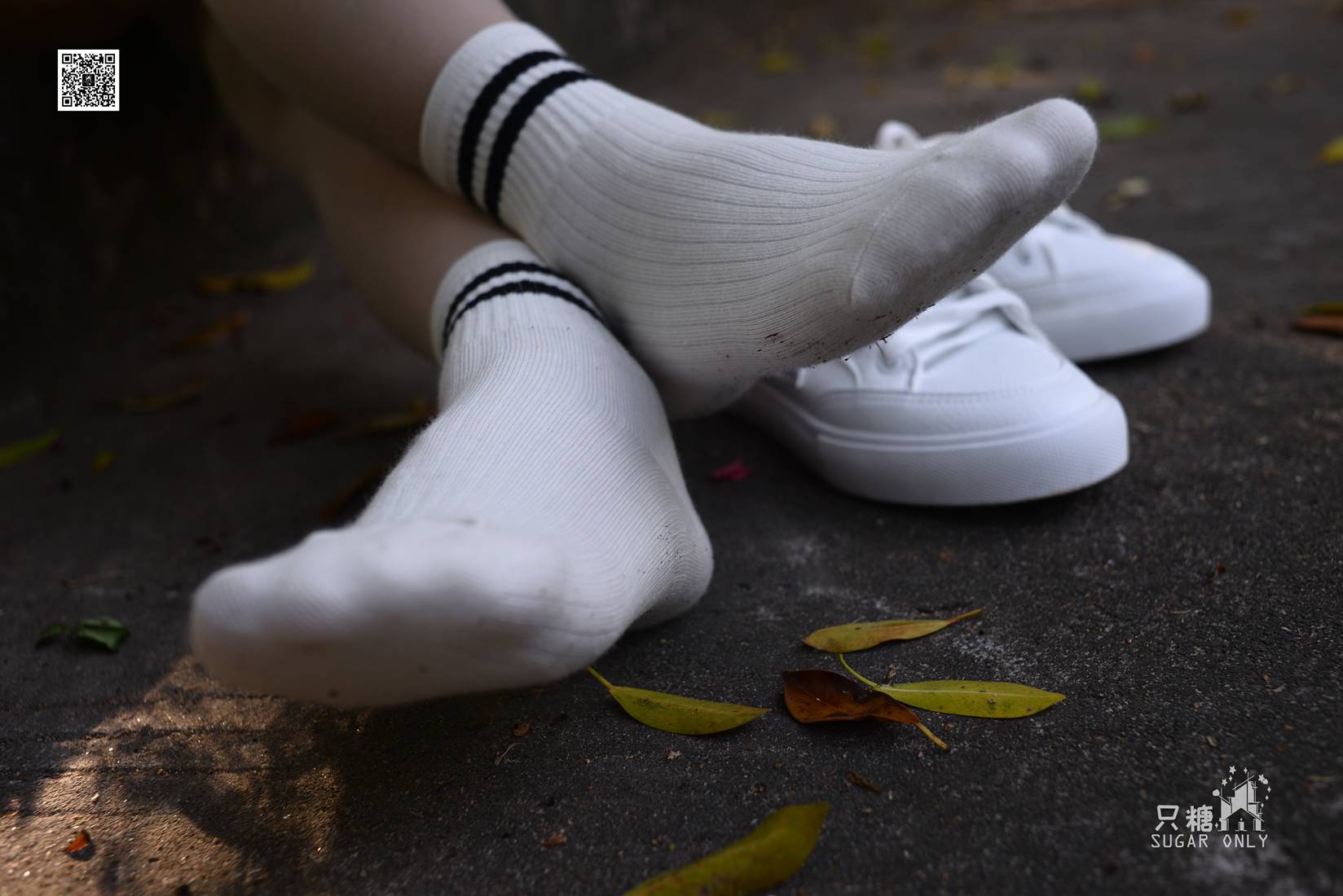 图片[254]-[只糖棉袜] NO.043 文文 包臀裙肉丝棉袜小白鞋 在线浏览 – 速更版-美库