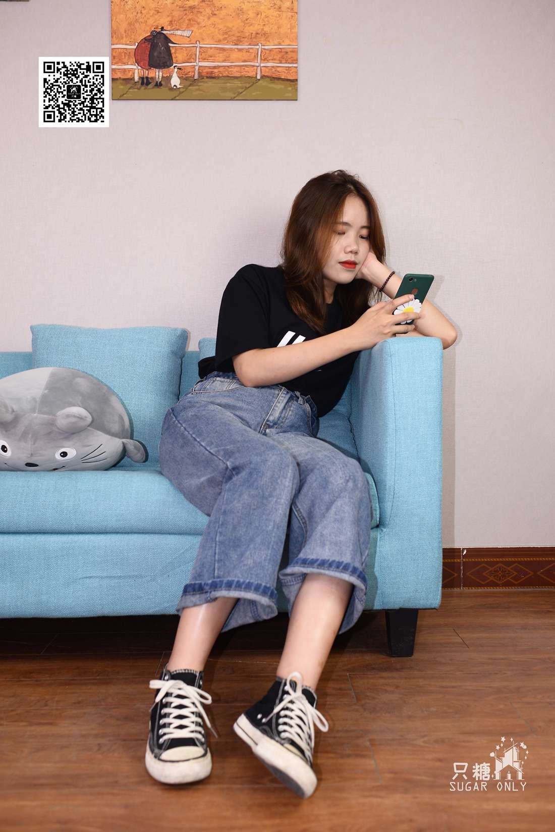 图片[248]-[只糖棉袜] NO.043 文文 包臀裙肉丝棉袜小白鞋 在线浏览 – 速更版-美库