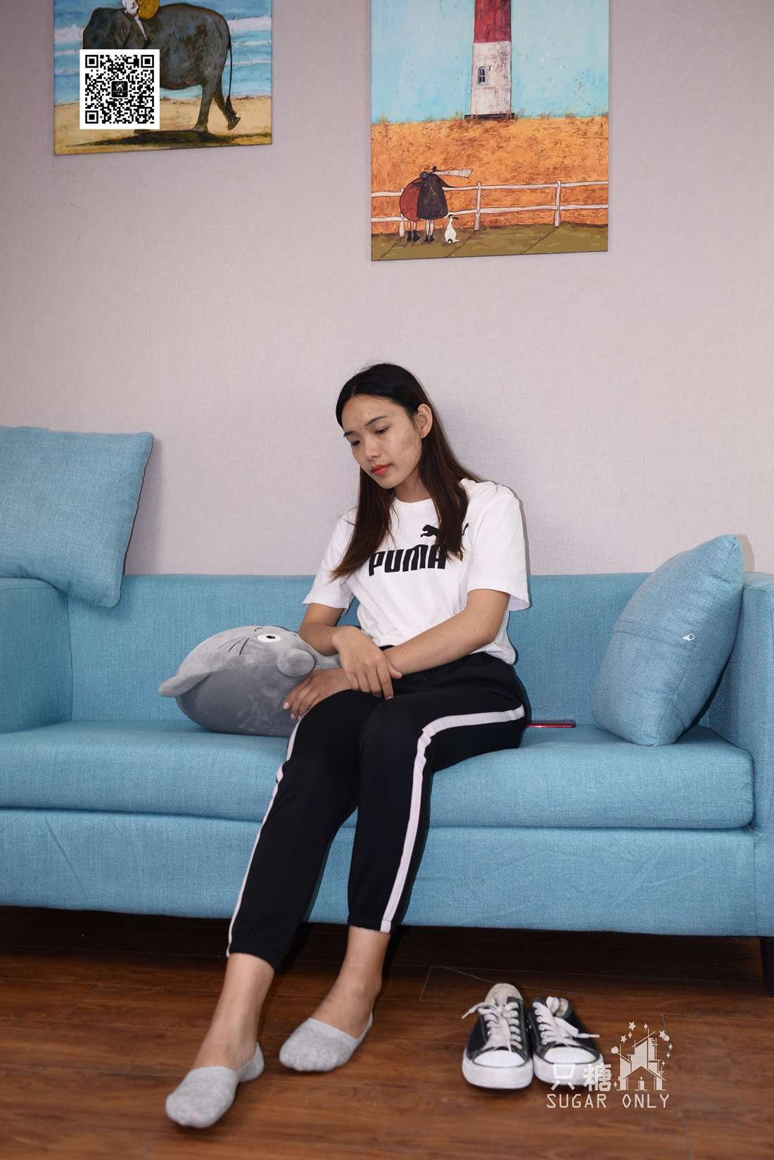 图片[108]-[只糖棉袜] NO.050 帆布鞋配黑色运动裤 在线浏览 – 速更版-美库