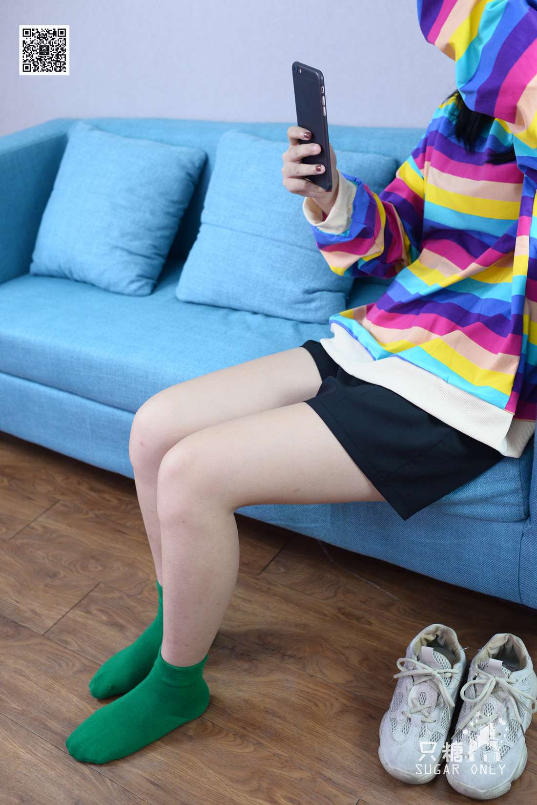 图片[174]-[只糖棉袜] NO.045 野鹿 彩虹糖给我一颗好不好 在线浏览 – 速更版-美库