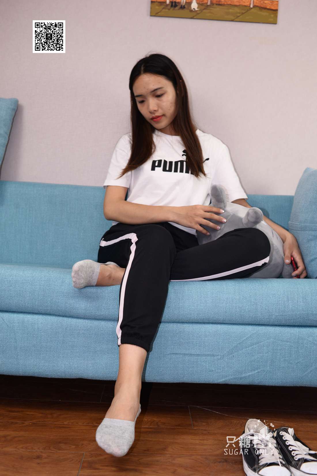 图片[125]-[只糖棉袜] NO.050 帆布鞋配黑色运动裤 在线浏览 – 速更版-美库