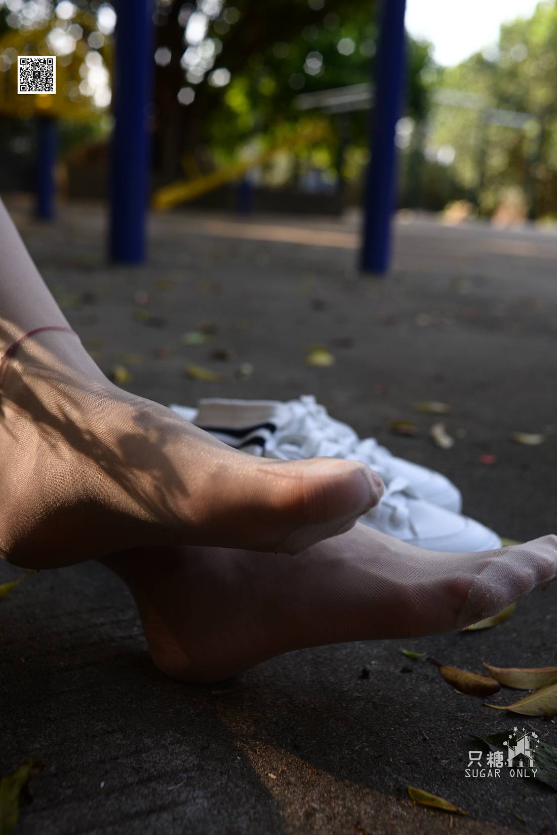 图片[162]-[只糖棉袜] NO.043 文文 包臀裙肉丝棉袜小白鞋 在线浏览 – 速更版-美库