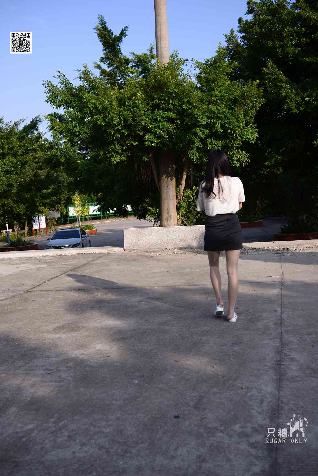 图片[58]-[只糖棉袜] NO.043 文文 包臀裙肉丝棉袜小白鞋 在线浏览 – 速更版-美库