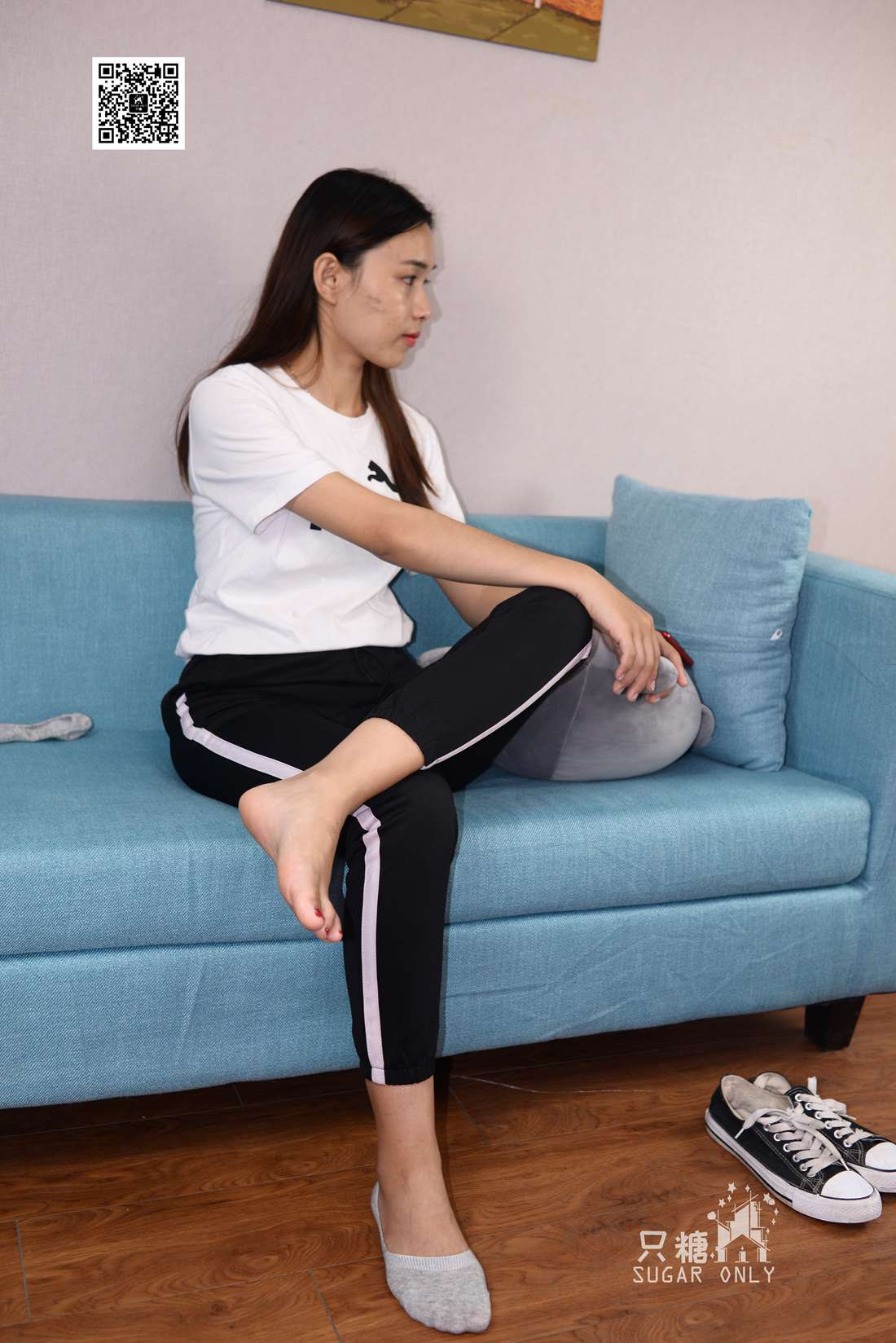 图片[68]-[只糖棉袜] NO.050 帆布鞋配黑色运动裤 在线浏览 – 速更版-美库