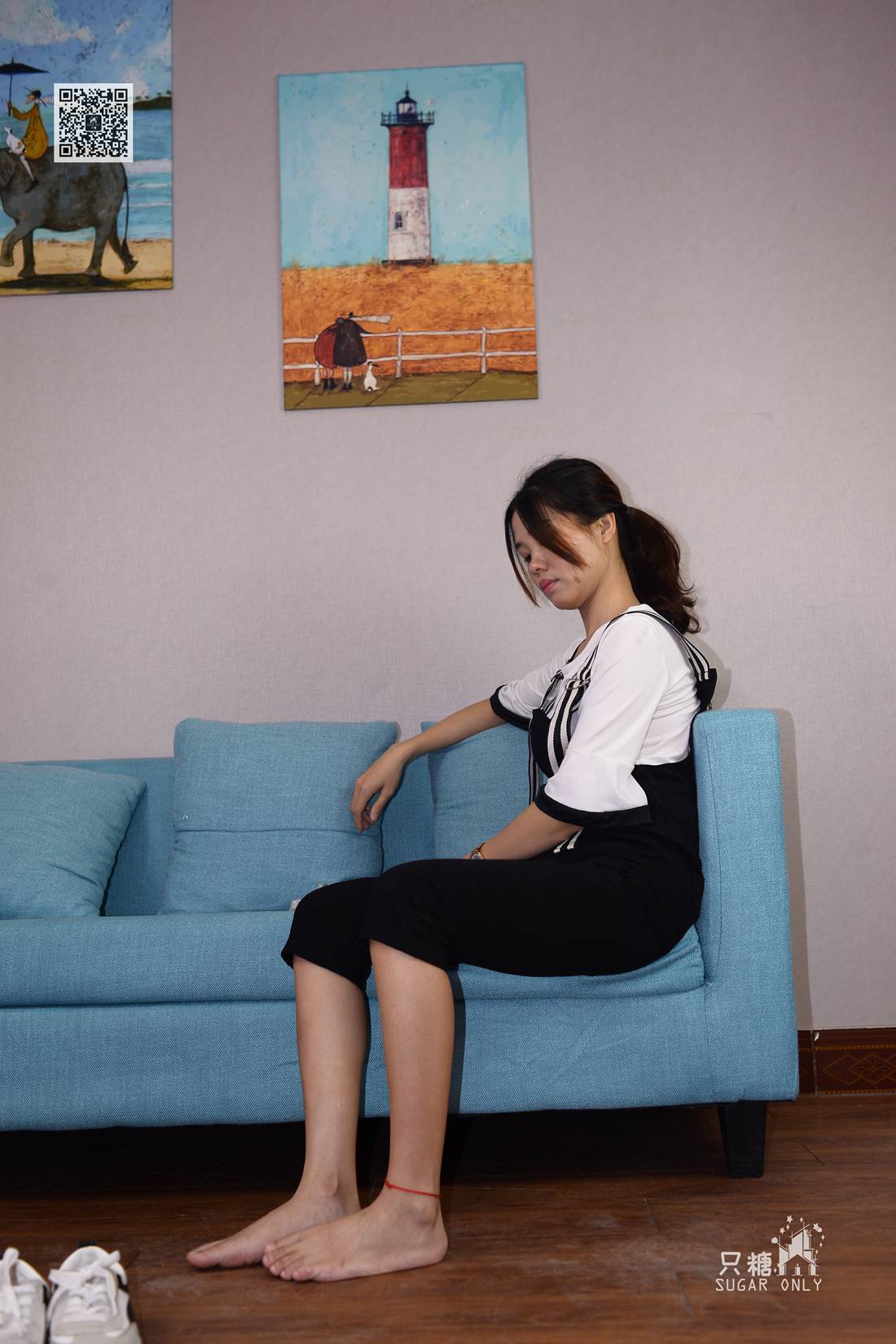 图片[207]-[只糖棉袜] NO.047  安安 红绳与小铃铛 在线浏览 – 速更版-美库