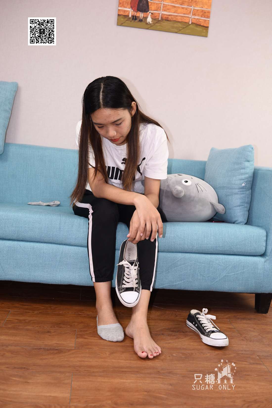 图片[57]-[只糖棉袜] NO.050 帆布鞋配黑色运动裤 在线浏览 – 速更版-美库