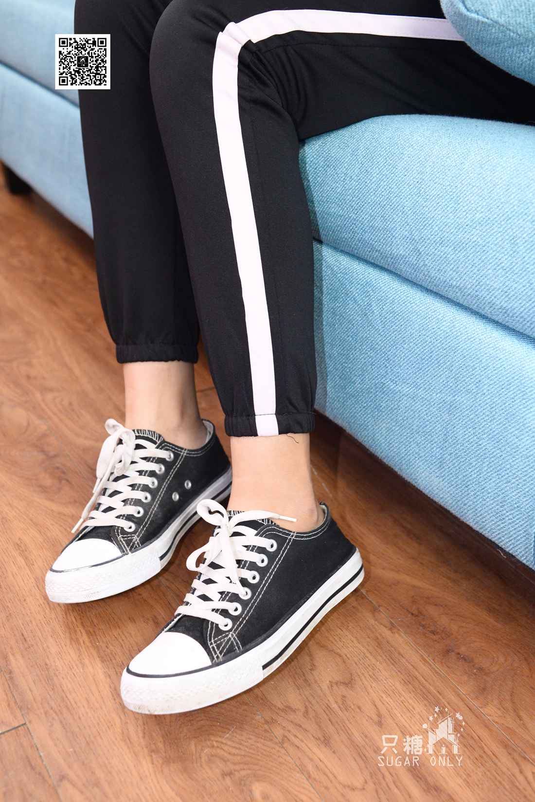 图片[69]-[只糖棉袜] NO.050 帆布鞋配黑色运动裤 在线浏览 – 速更版-美库
