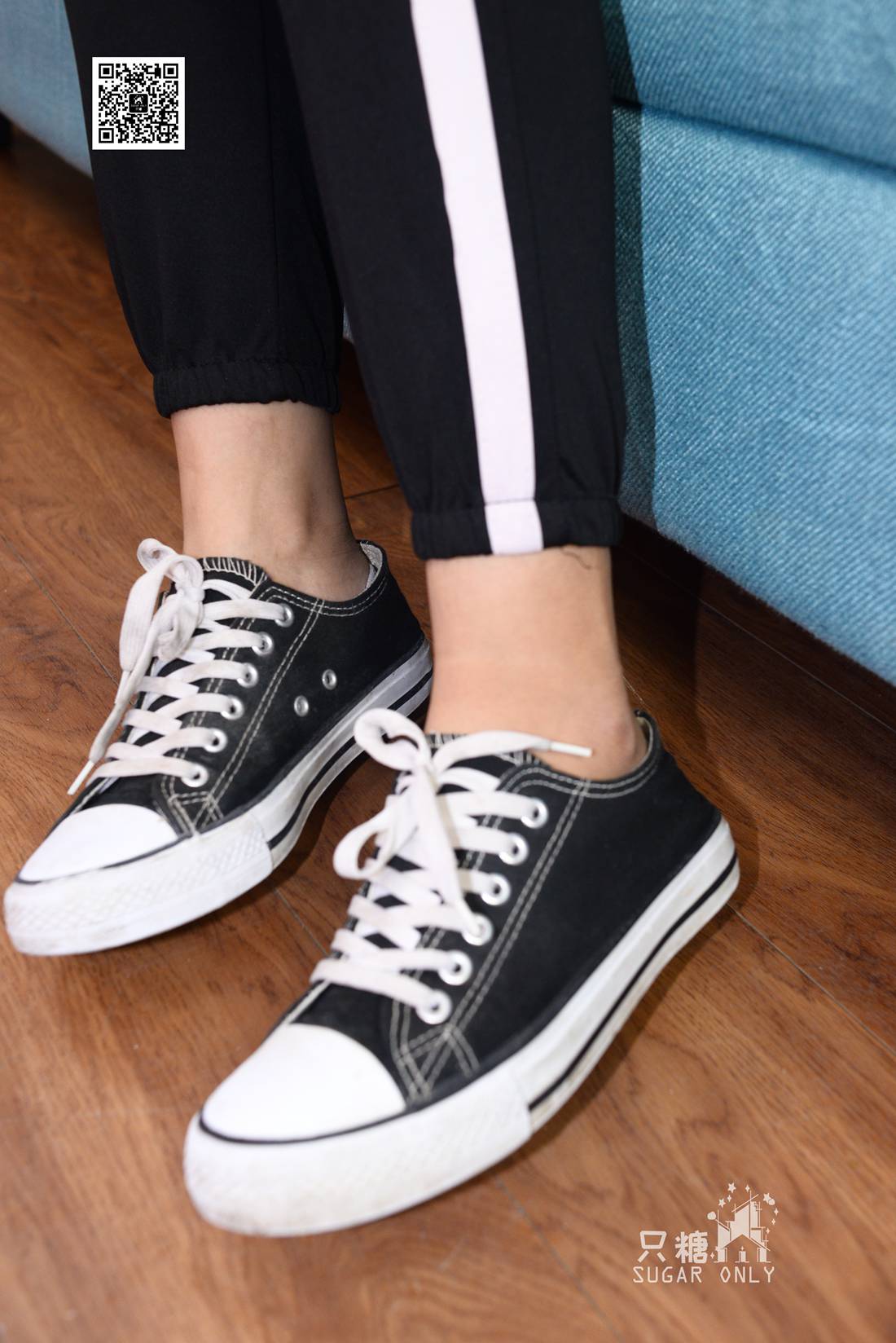 图片[140]-[只糖棉袜] NO.050 帆布鞋配黑色运动裤 在线浏览 – 速更版-美库