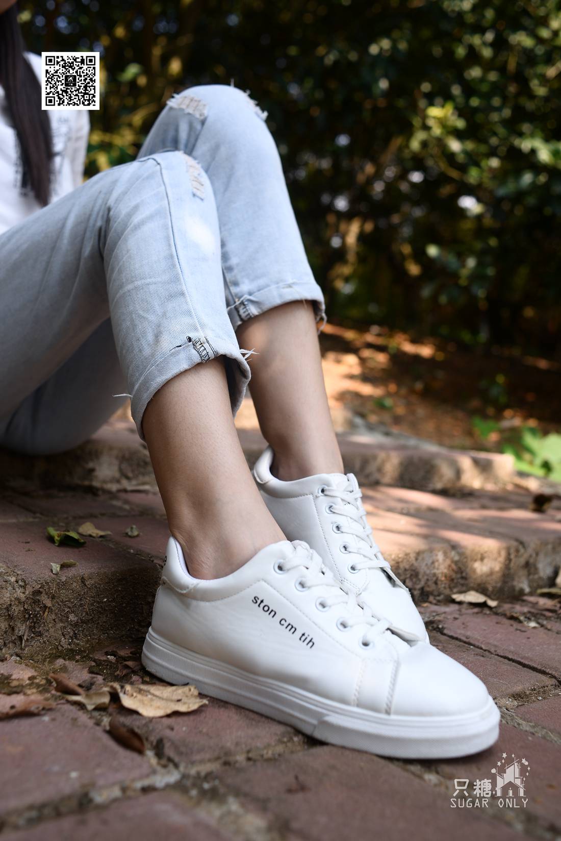 图片[170]-[只糖棉袜] NO.052 嘉琪 林间小白鞋 在线浏览 – 速更版-美库