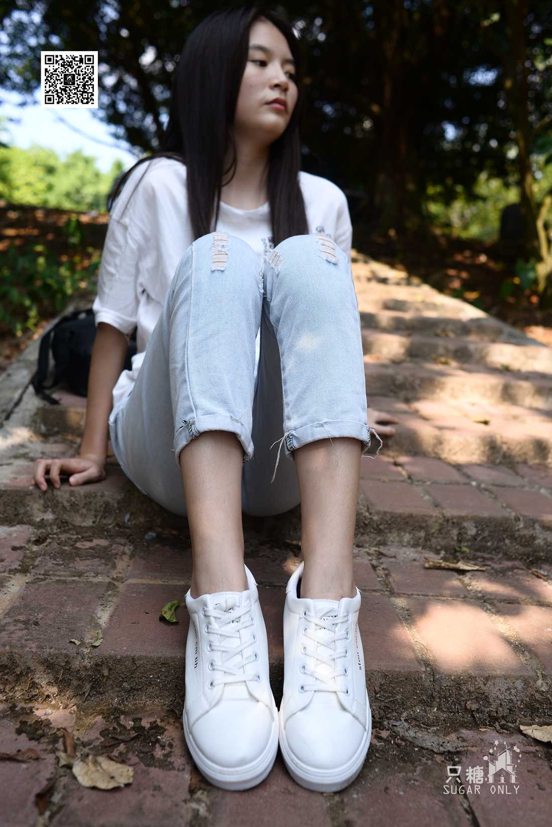 图片[163]-[只糖棉袜] NO.052 嘉琪 林间小白鞋 在线浏览 – 速更版-美库