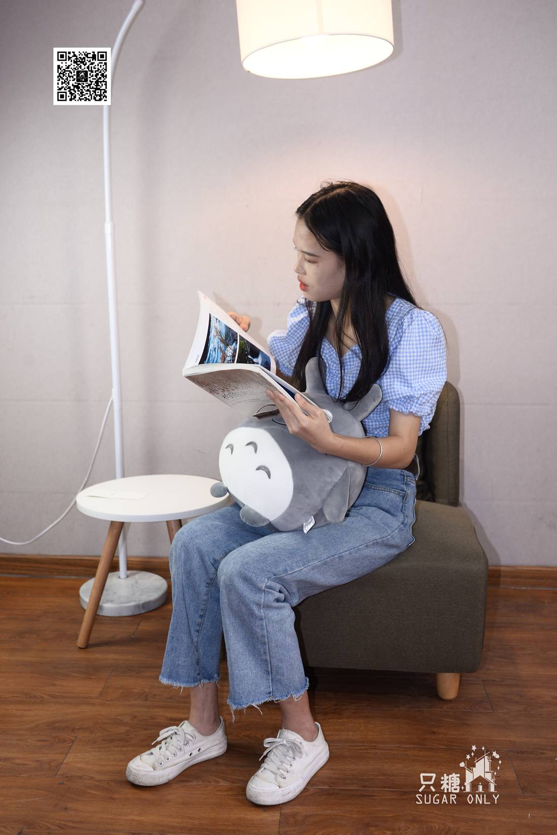 图片[10]-[只糖棉袜] NO.049 小白鞋里的一抹红 在线浏览 – 速更版-美库