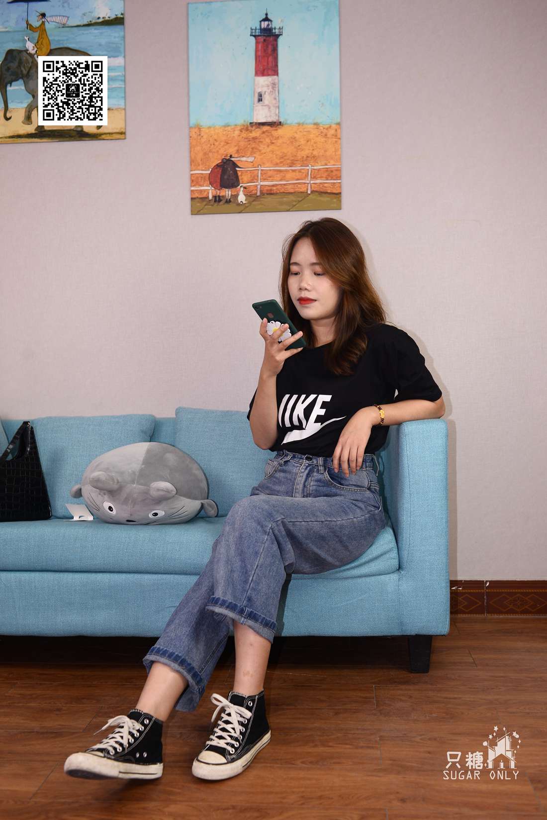 图片[22]-[只糖棉袜] NO.051 乐乐 今天有点甜 在线浏览 – 速更版-美库