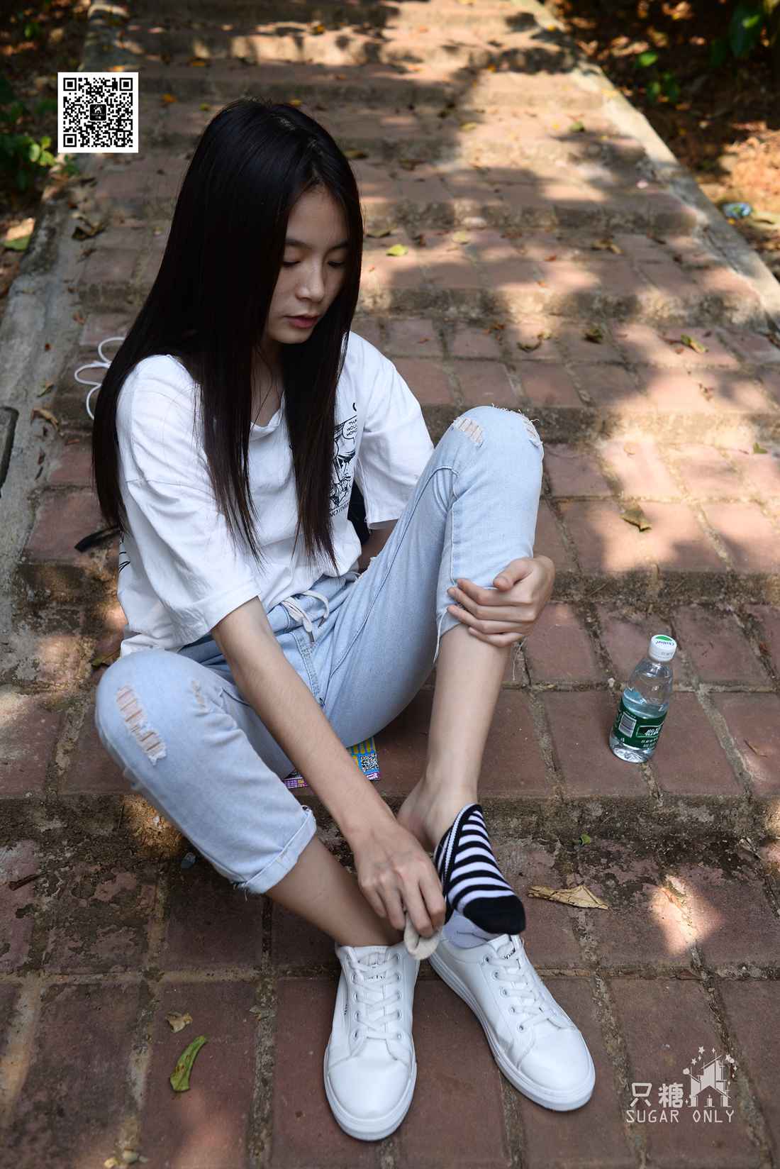 图片[142]-[只糖棉袜] NO.052 嘉琪 林间小白鞋 在线浏览 – 速更版-美库