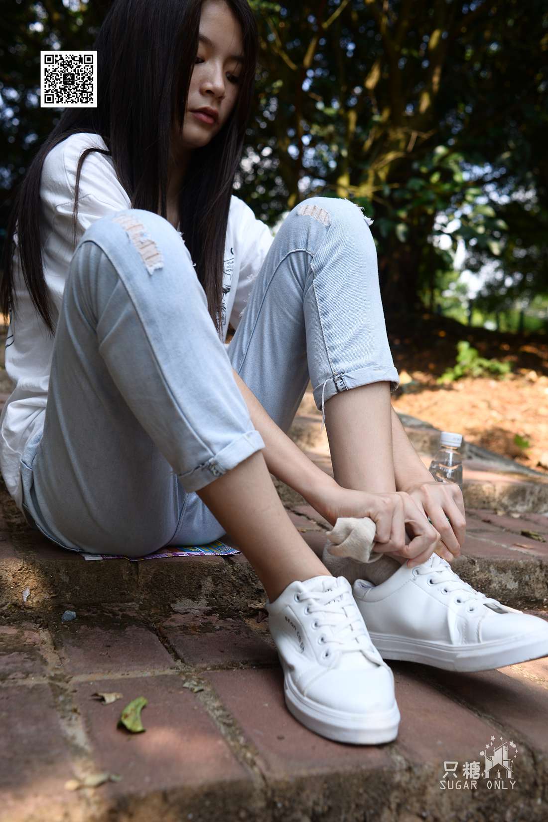 图片[89]-[只糖棉袜] NO.052 嘉琪 林间小白鞋 在线浏览 – 速更版-美库