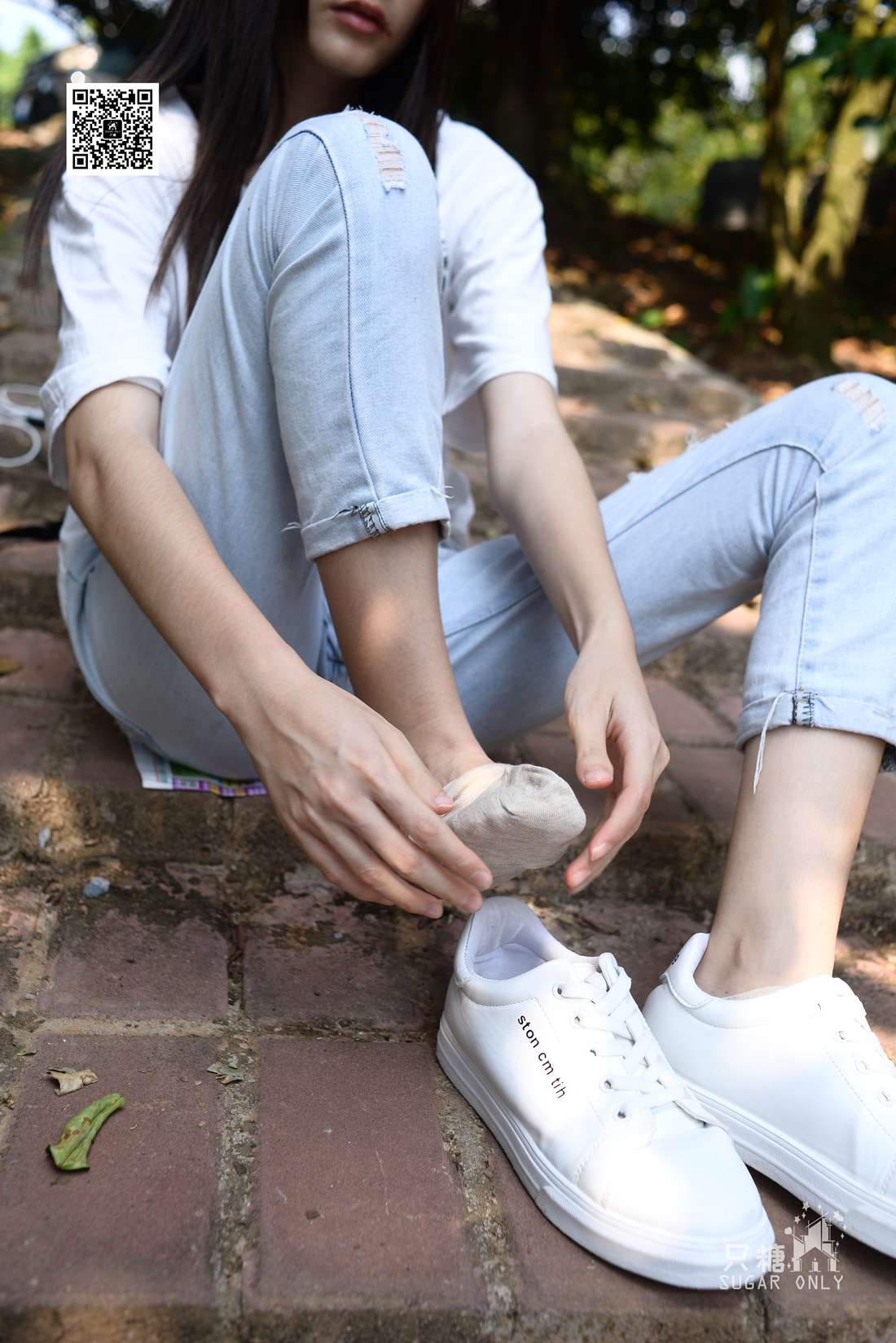 图片[65]-[只糖棉袜] NO.052 嘉琪 林间小白鞋 在线浏览 – 速更版-美库