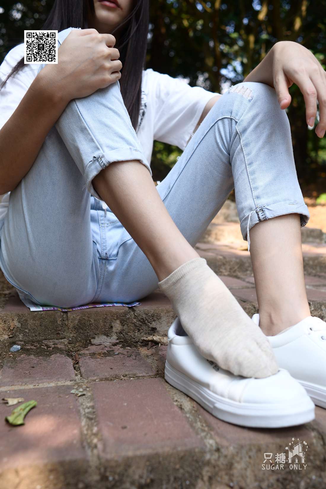 图片[95]-[只糖棉袜] NO.052 嘉琪 林间小白鞋 在线浏览 – 速更版-美库