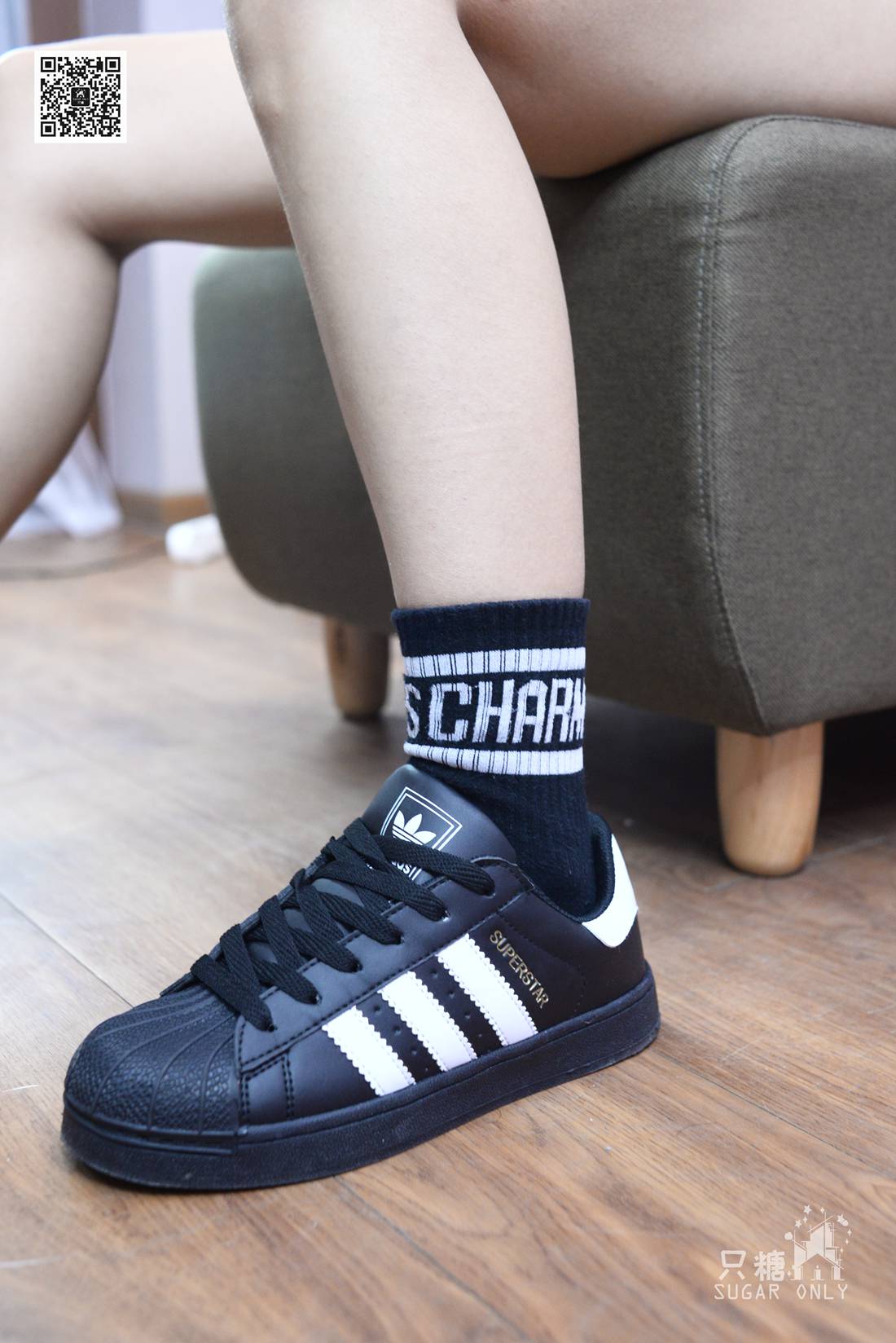 图片[111]-[只糖棉袜] NO.055 夏颜 个性十足的黑色AD贝壳头 在线浏览 – 速更版-美库