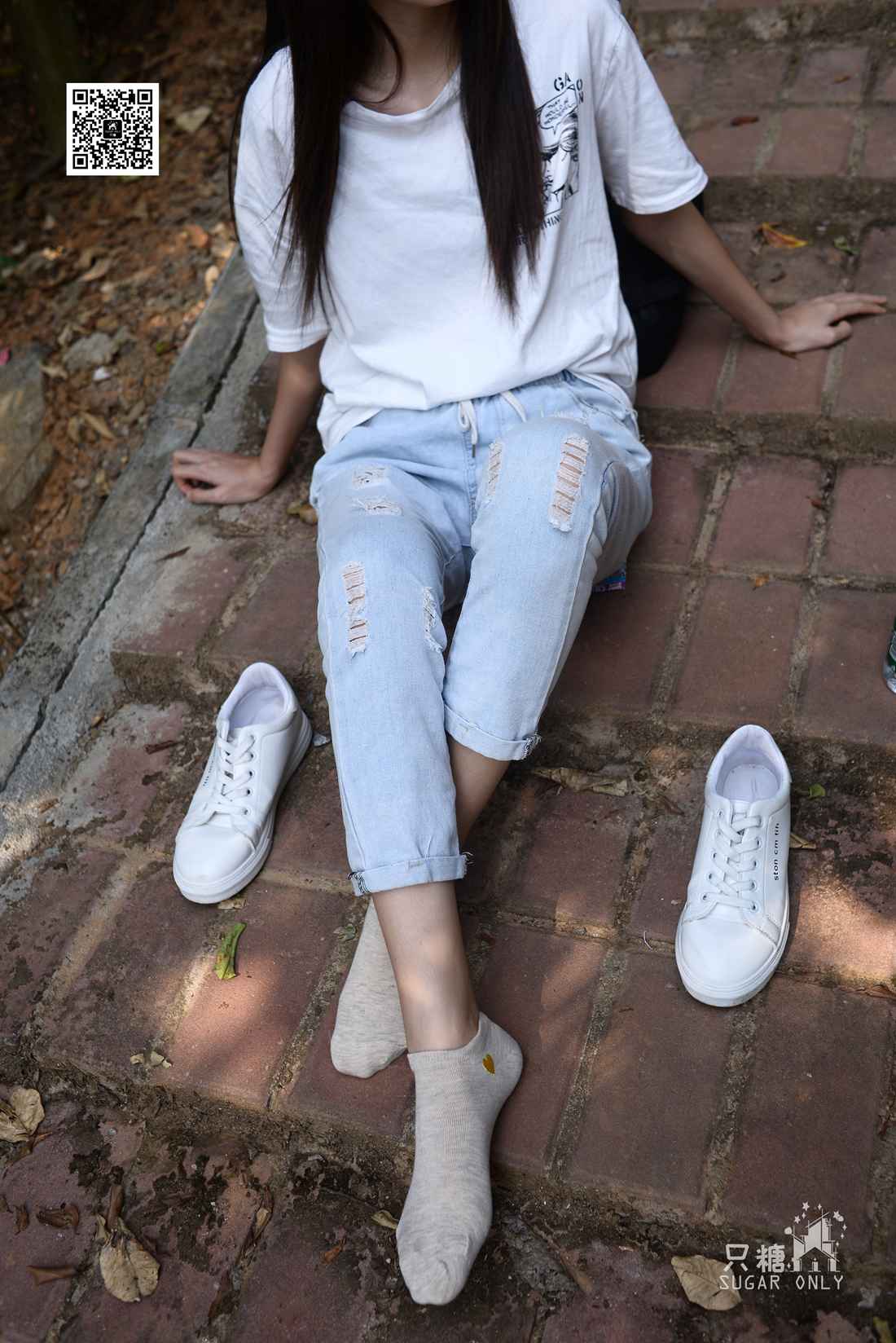 图片[111]-[只糖棉袜] NO.052 嘉琪 林间小白鞋 在线浏览 – 速更版-美库