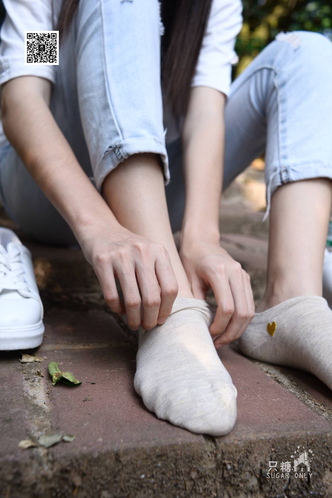 图片[162]-[只糖棉袜] NO.052 嘉琪 林间小白鞋 在线浏览 – 速更版-美库