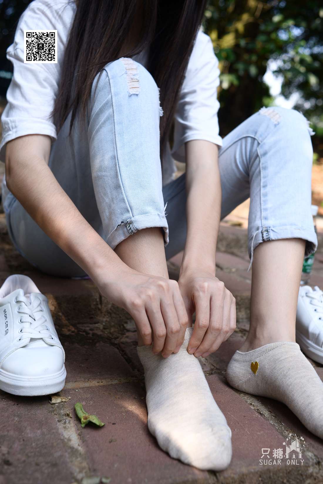 图片[213]-[只糖棉袜] NO.052 嘉琪 林间小白鞋 在线浏览 – 速更版-美库