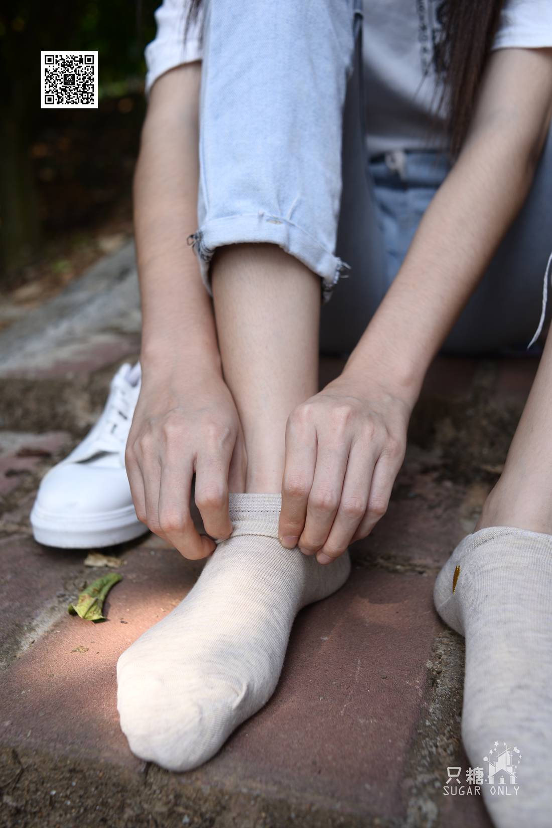 图片[17]-[只糖棉袜] NO.052 嘉琪 林间小白鞋 在线浏览 – 速更版-美库