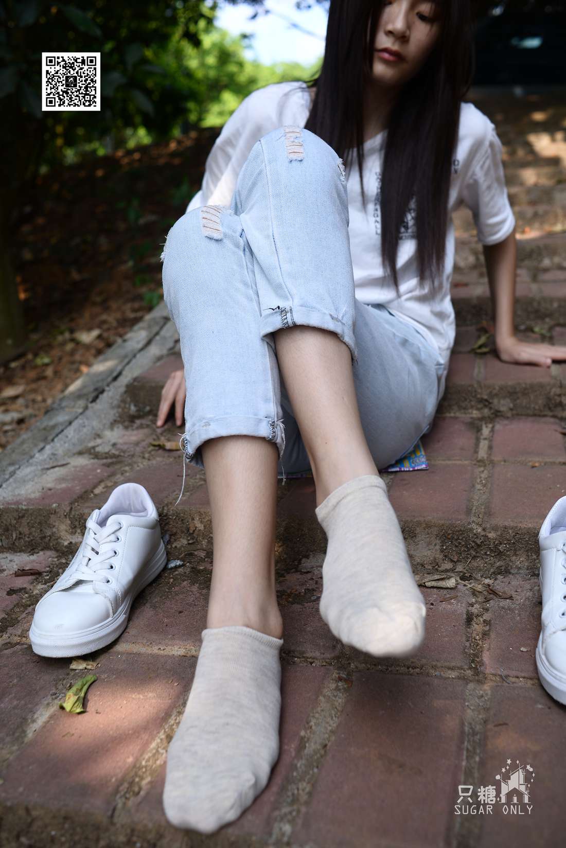 图片[141]-[只糖棉袜] NO.052 嘉琪 林间小白鞋 在线浏览 – 速更版-美库