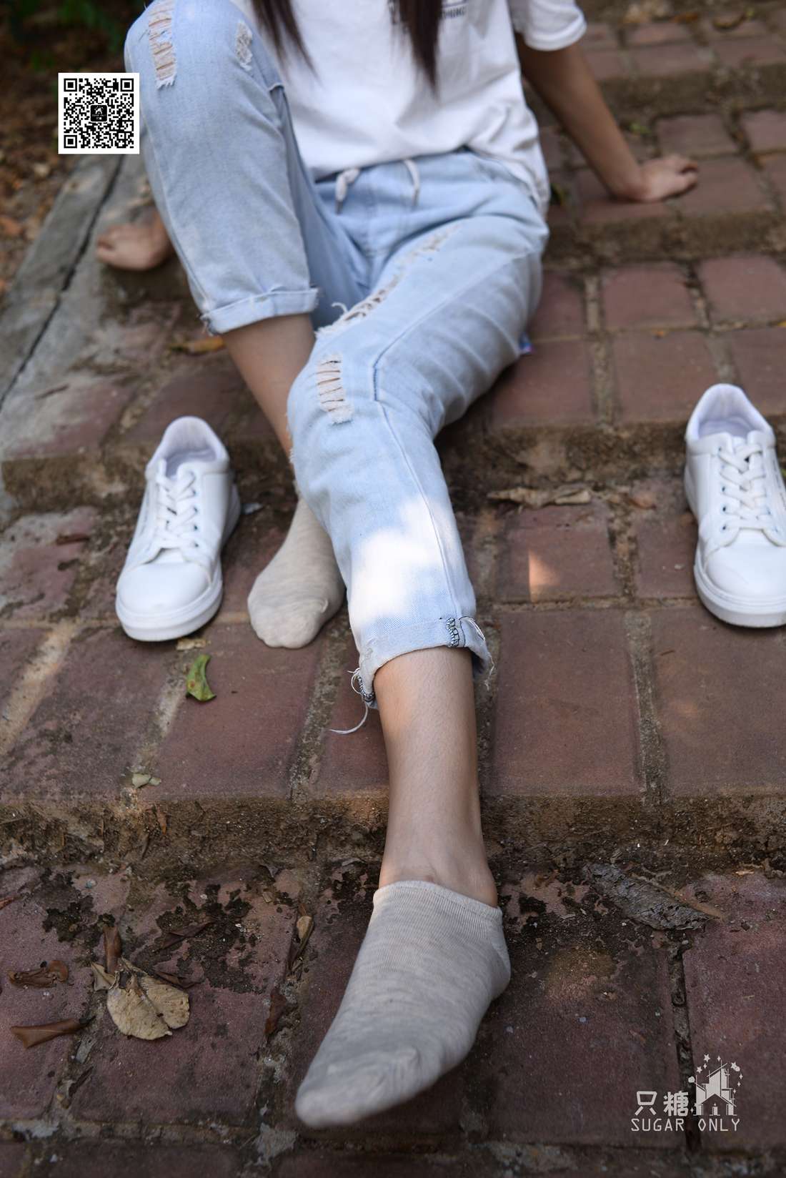 图片[160]-[只糖棉袜] NO.052 嘉琪 林间小白鞋 在线浏览 – 速更版-美库