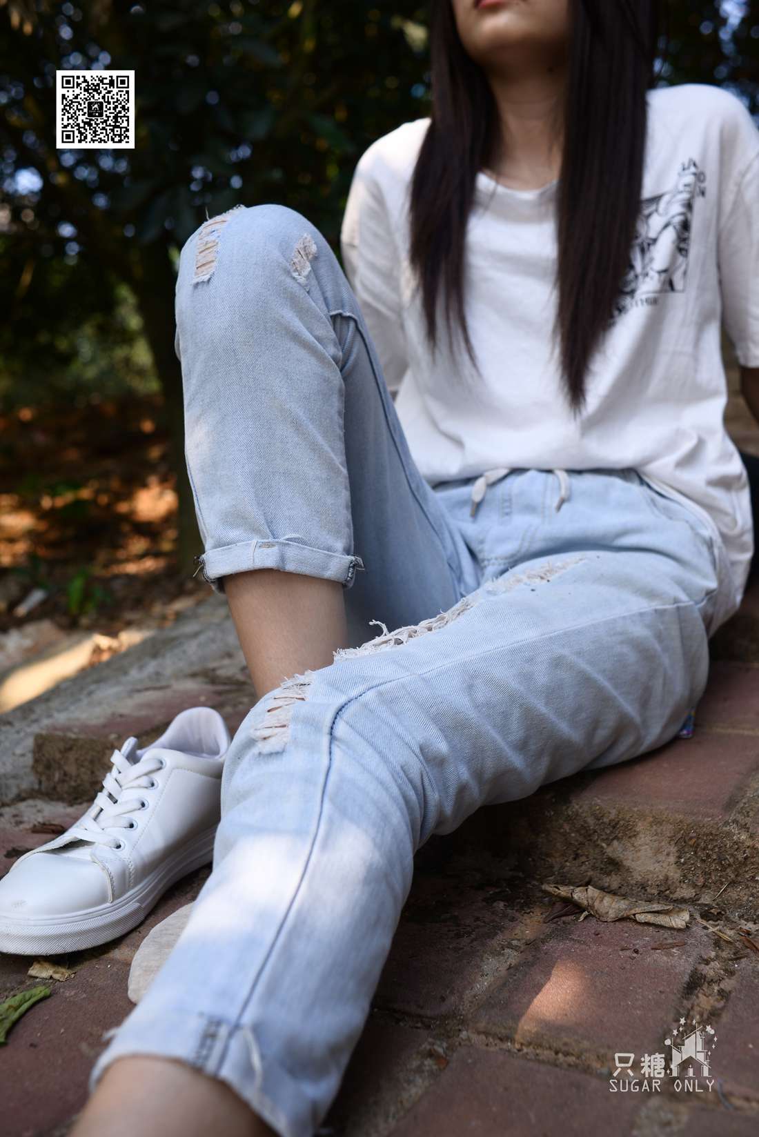 图片[138]-[只糖棉袜] NO.052 嘉琪 林间小白鞋 在线浏览 – 速更版-美库