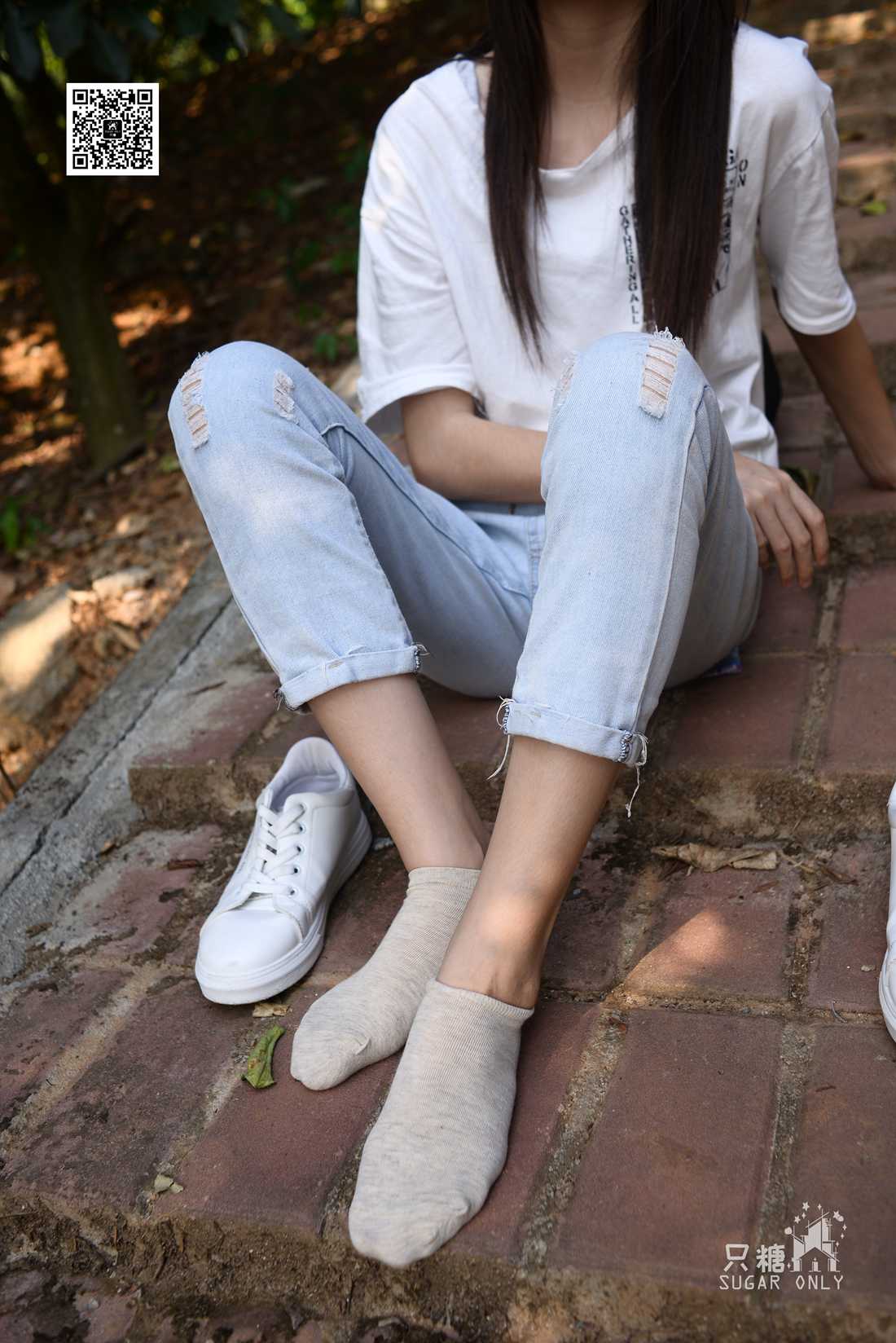 图片[43]-[只糖棉袜] NO.052 嘉琪 林间小白鞋 在线浏览 – 速更版-美库