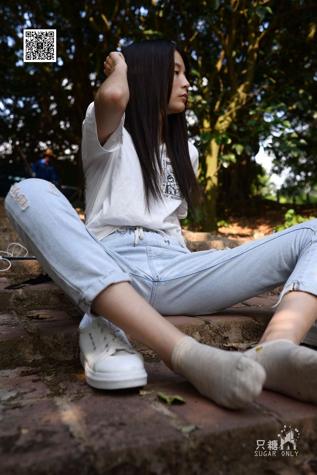 图片[192]-[只糖棉袜] NO.052 嘉琪 林间小白鞋 在线浏览 – 速更版-美库