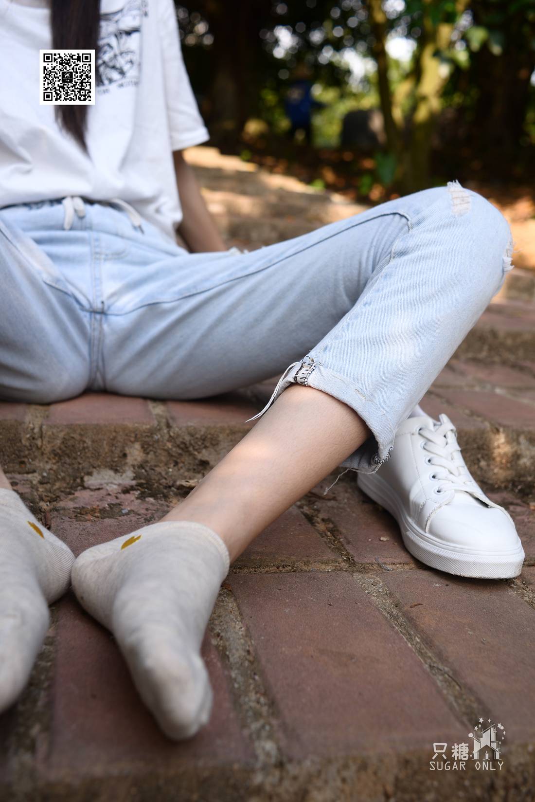 图片[5]-[只糖棉袜] NO.052 嘉琪 林间小白鞋 在线浏览 – 速更版-美库