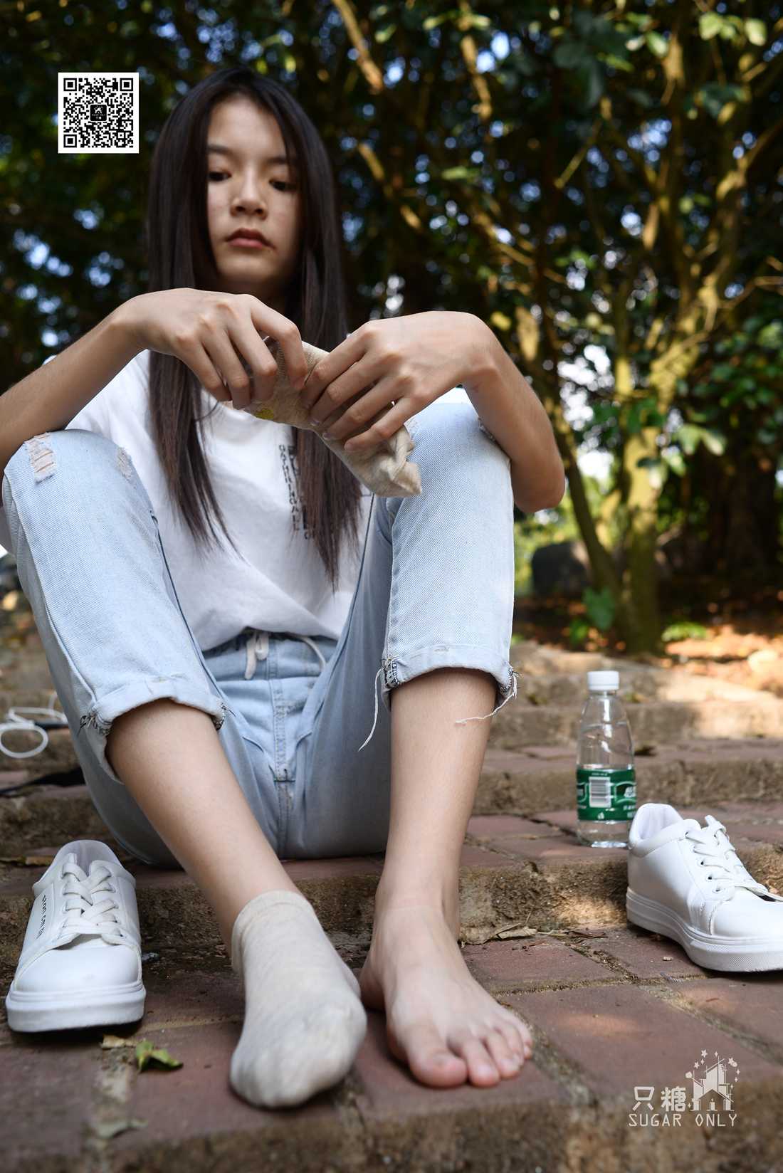 图片[110]-[只糖棉袜] NO.052 嘉琪 林间小白鞋 在线浏览 – 速更版-美库