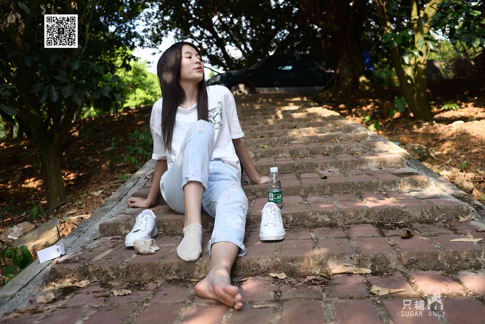 图片[164]-[只糖棉袜] NO.052 嘉琪 林间小白鞋 在线浏览 – 速更版-美库