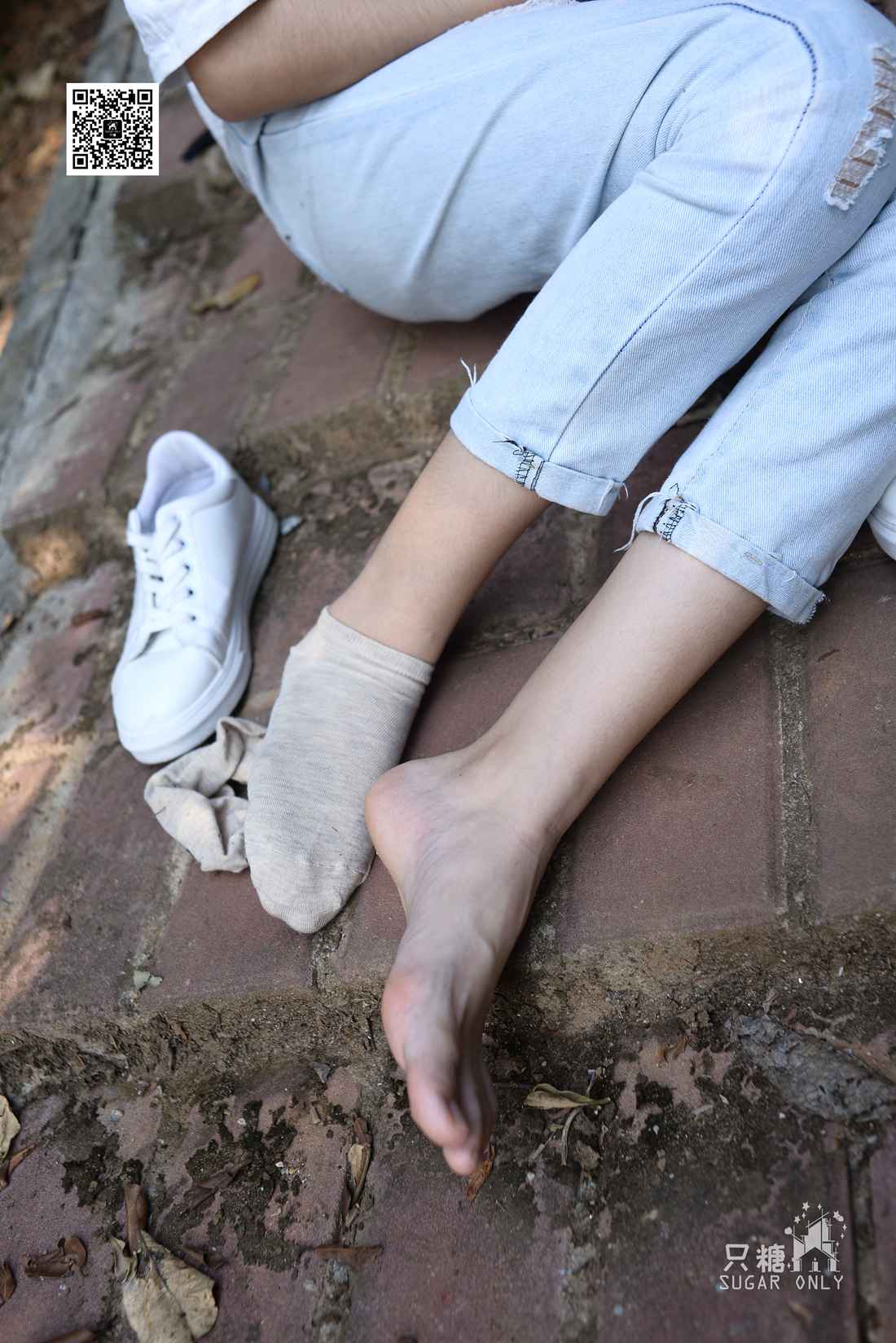 图片[3]-[只糖棉袜] NO.052 嘉琪 林间小白鞋 在线浏览 – 速更版-美库