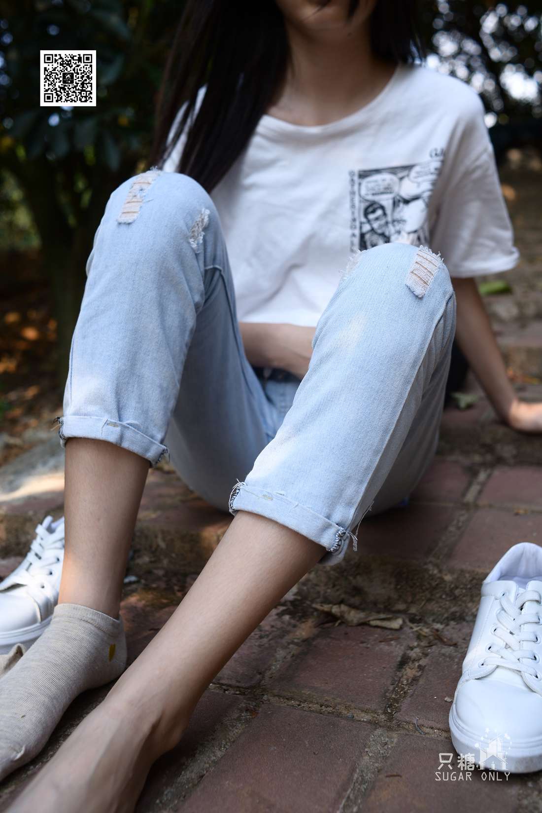 图片[27]-[只糖棉袜] NO.052 嘉琪 林间小白鞋 在线浏览 – 速更版-美库