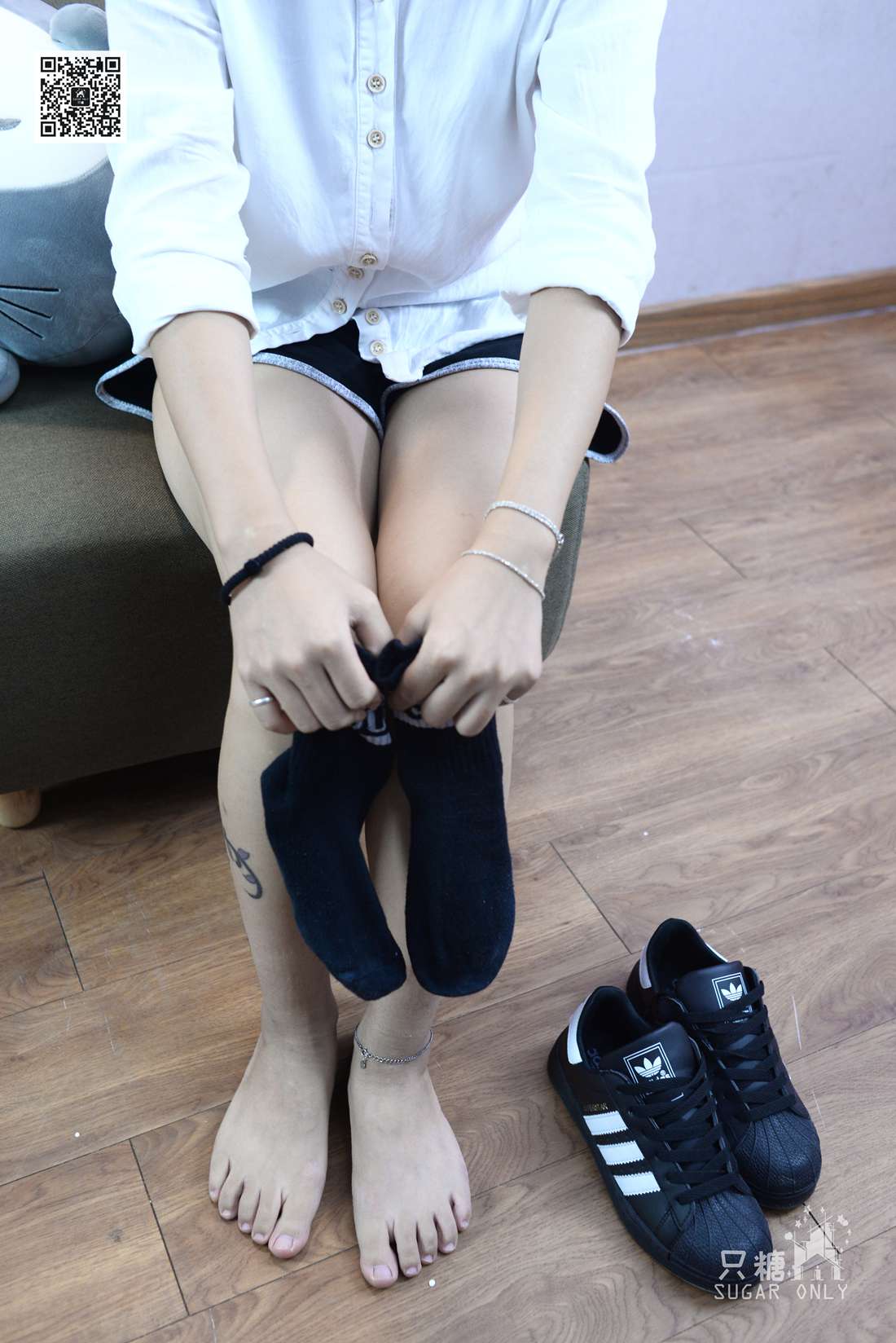 图片[183]-[只糖棉袜] NO.055 夏颜 个性十足的黑色AD贝壳头 在线浏览 – 速更版-美库