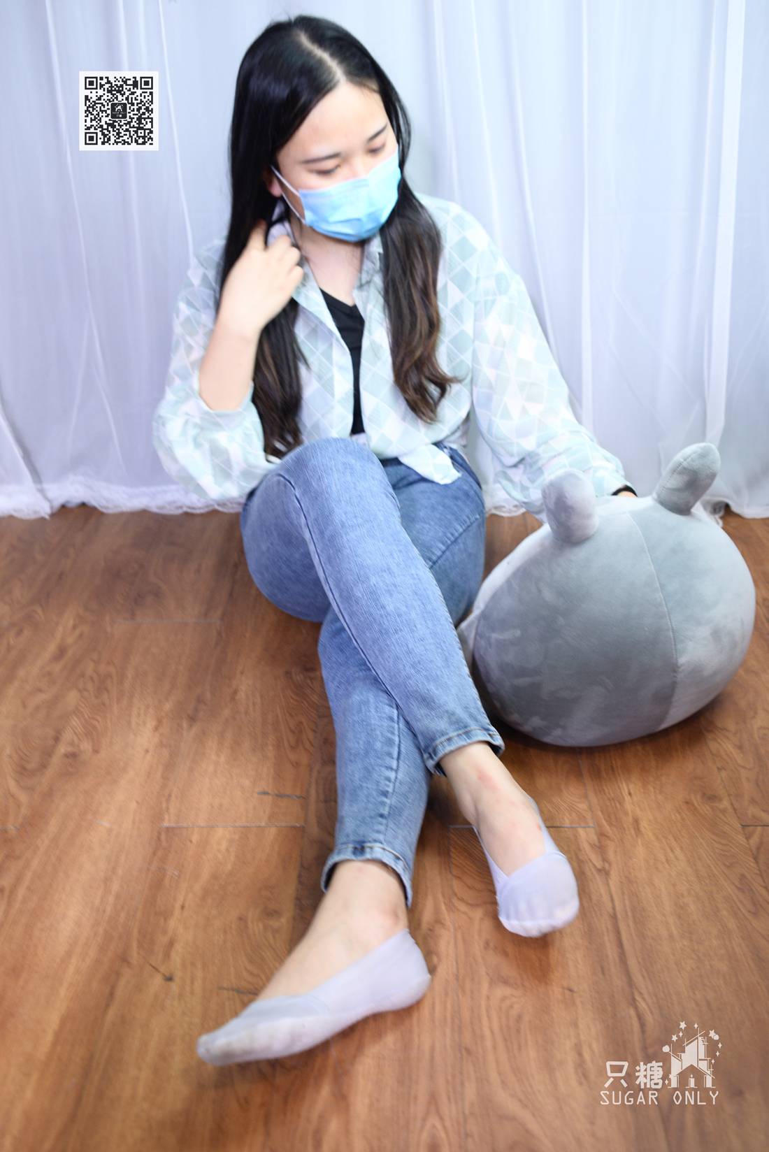 图片[113]-[只糖棉袜] NO.053 周菡 会笑的眼睛 在线浏览 – 速更版-美库