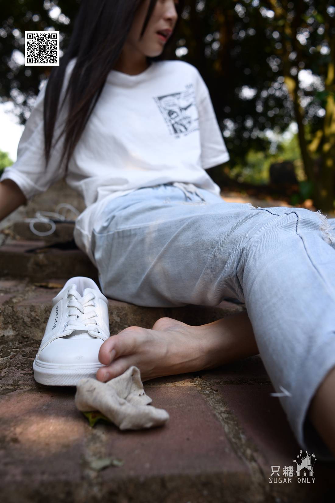 图片[140]-[只糖棉袜] NO.052 嘉琪 林间小白鞋 在线浏览 – 速更版-美库