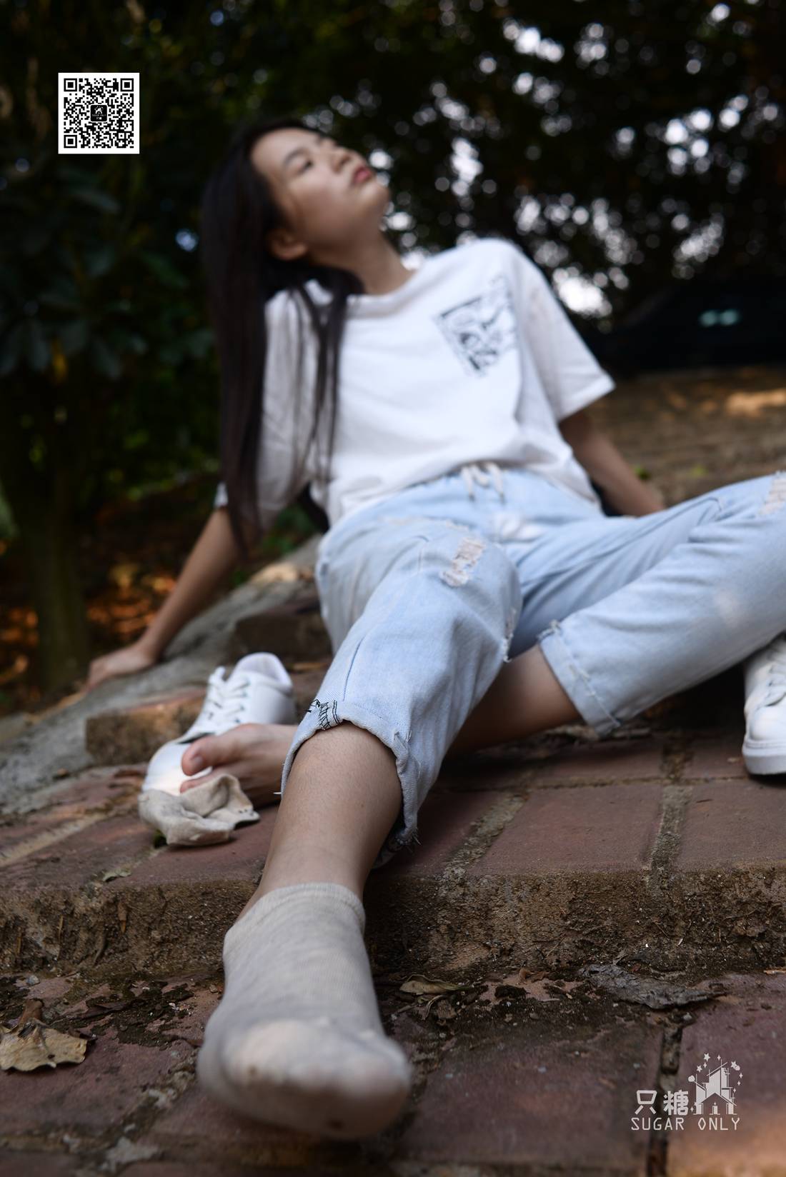 图片[206]-[只糖棉袜] NO.052 嘉琪 林间小白鞋 在线浏览 – 速更版-美库