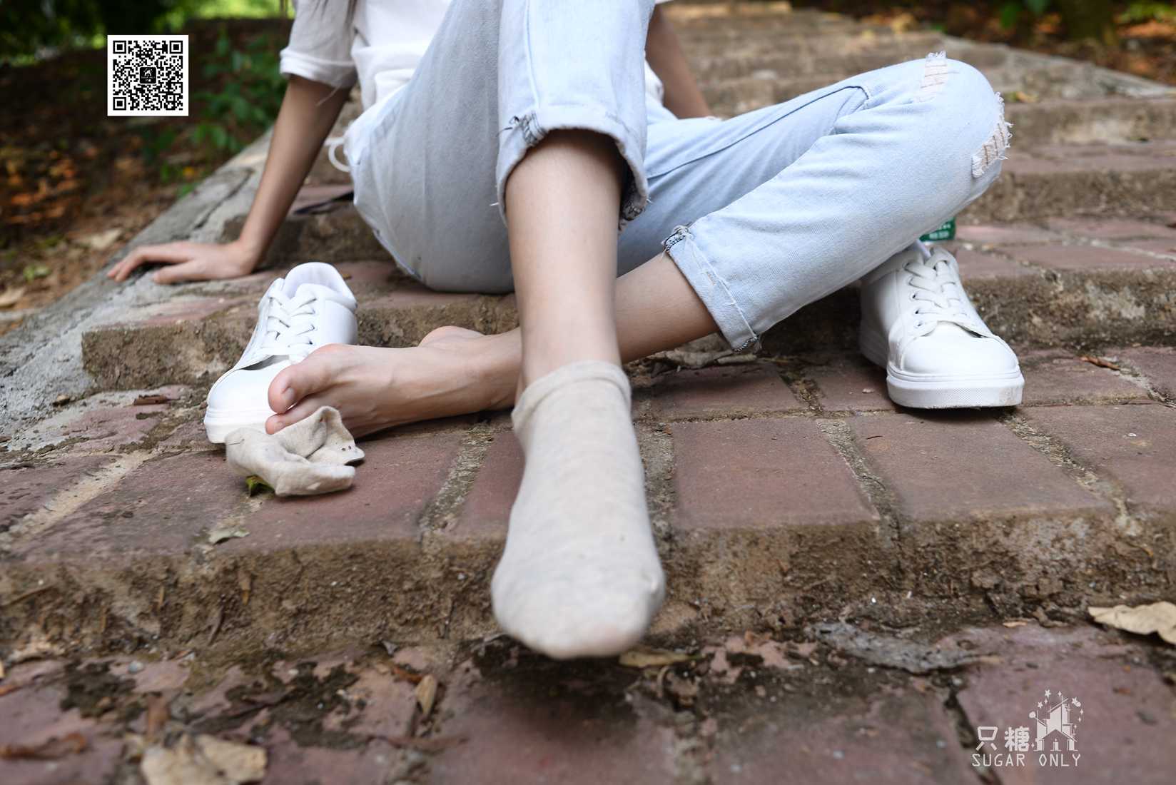 图片[156]-[只糖棉袜] NO.052 嘉琪 林间小白鞋 在线浏览 – 速更版-美库